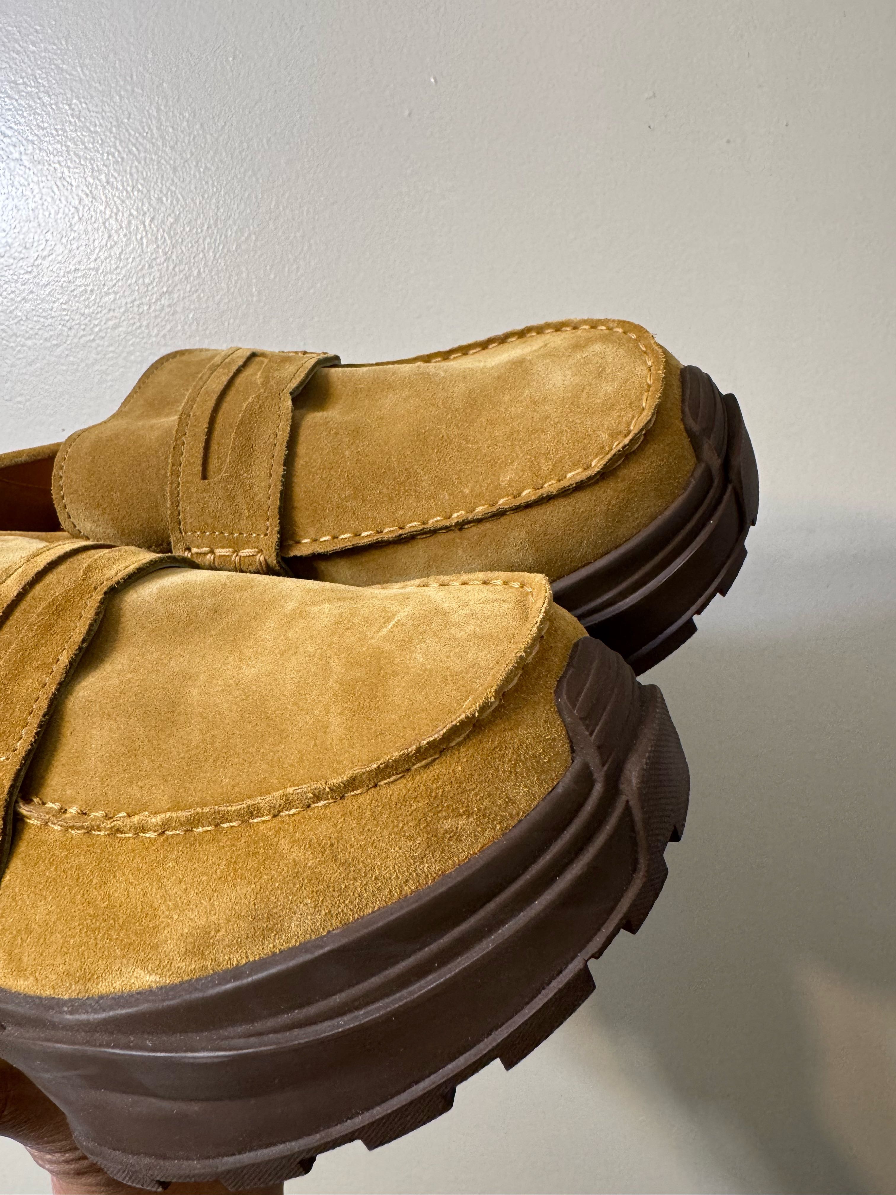 Chunky Sole Loafers - 6