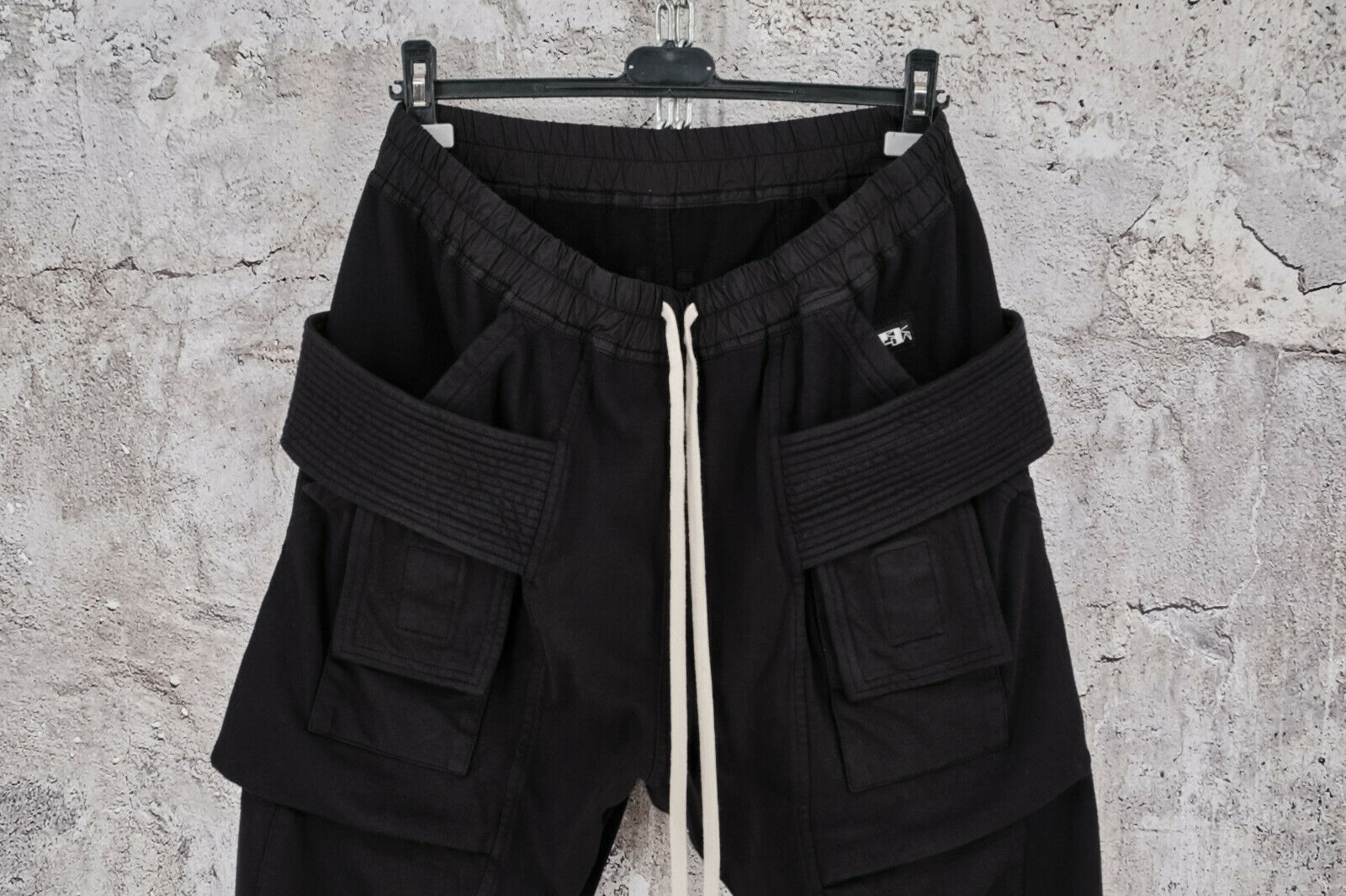 Brand New With Tags Rick Owens Drkshdw Men's Prototype Creatch Cargo Cropped Pants - 4
