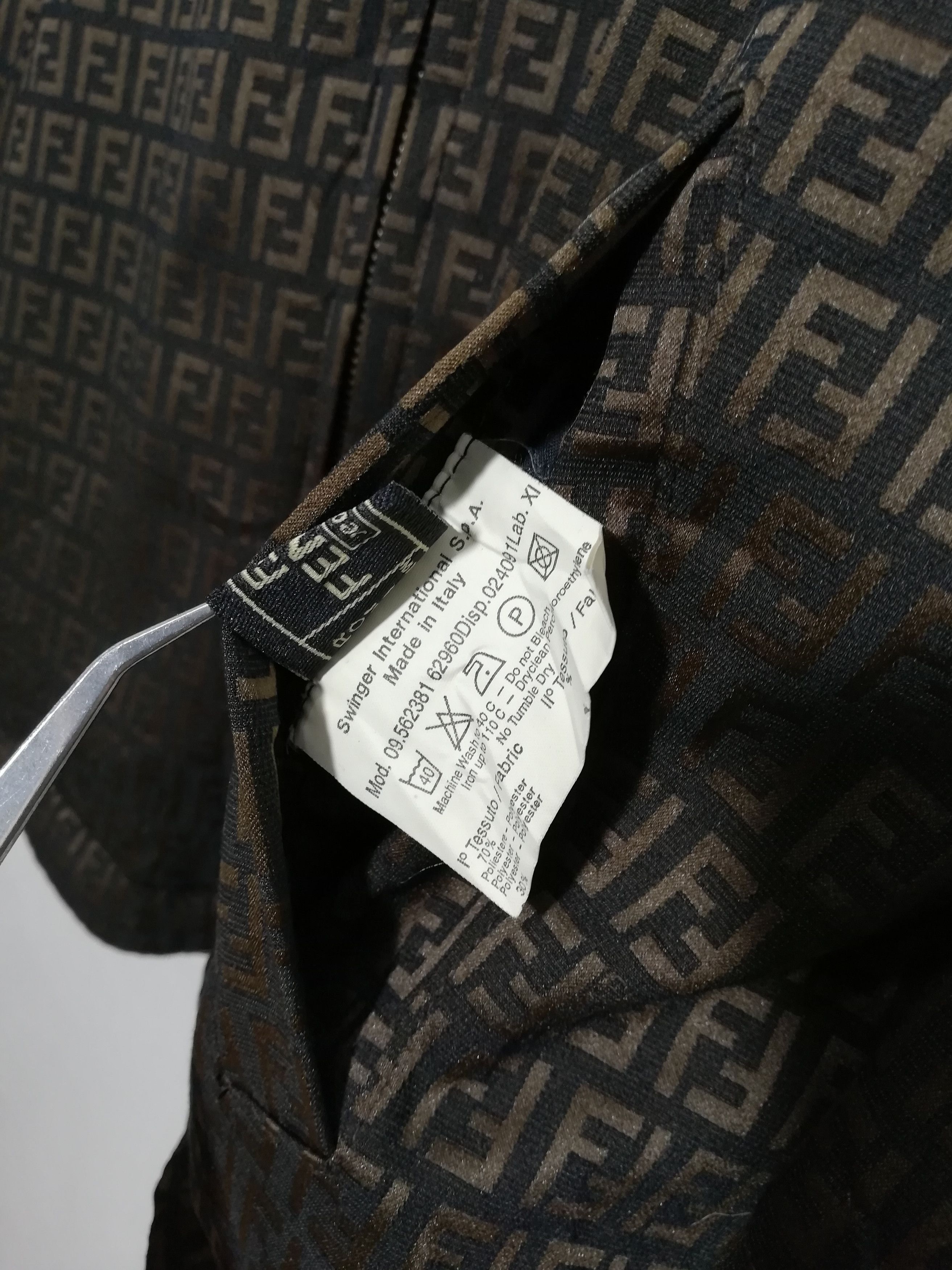 Zucca Monogram Reversible Hooded Jacket - 8