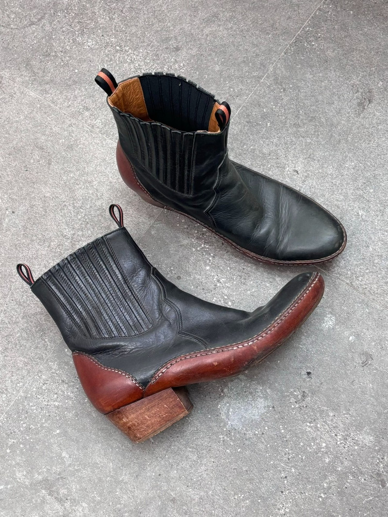 Maison Martin Margiela | Personal Era Rawhide Western Boots - 1