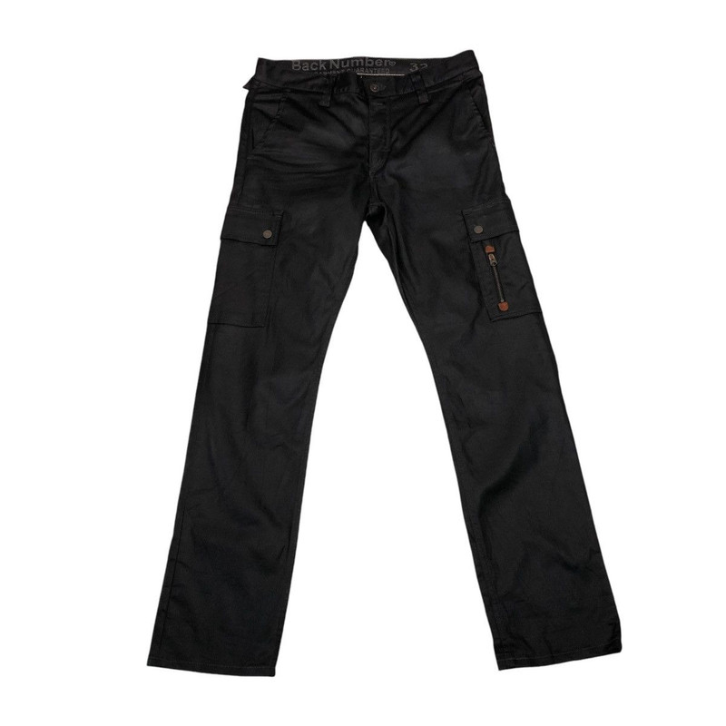 🔥VINTAGE BIKER PANTS WAXED DESIGN BACK NUMBER - 1