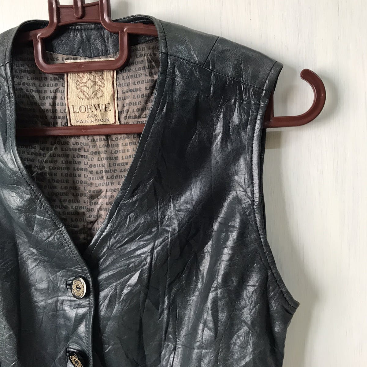 💥Loewe Leather Vest - 4