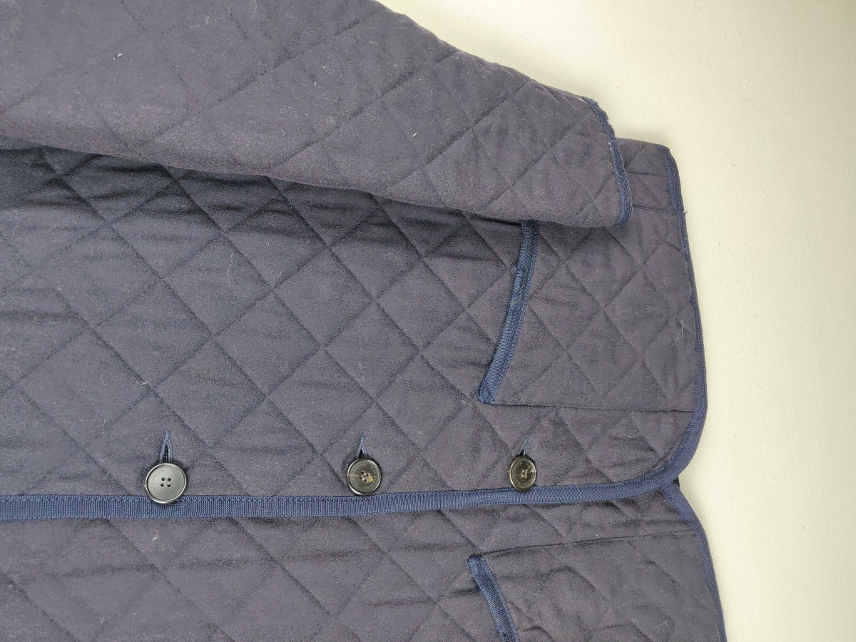 Waverly Quilt Jacket Navy Color - 7