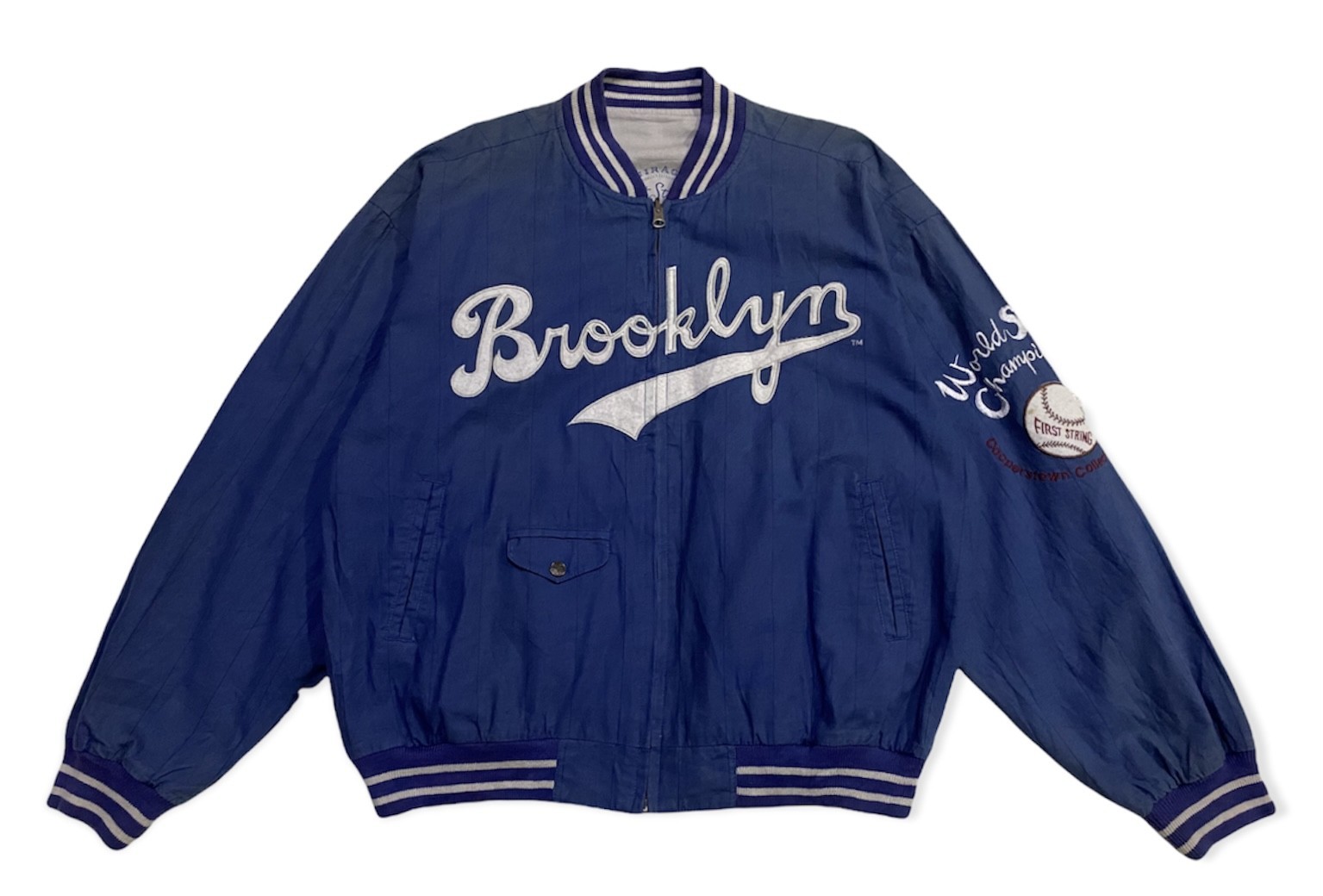 VTG REVERSIBLE Brooklyn Dodgers Cooperstown collection Jacket XL