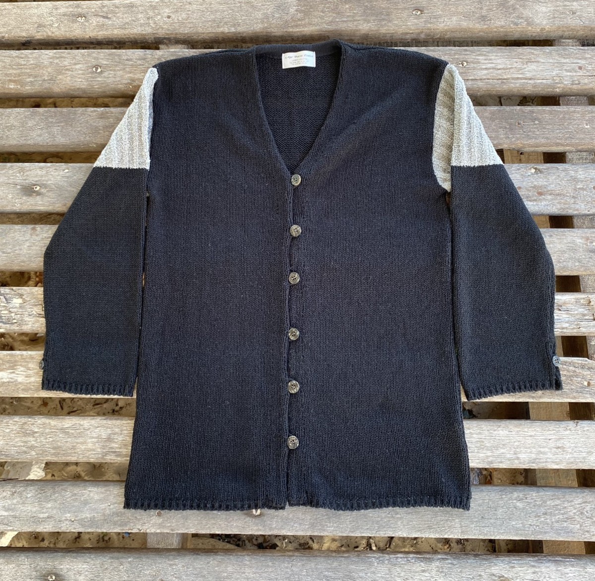 Cardigan - Apt Basic Evolve Wool Blend Knitted Sweater Cardigan - 2