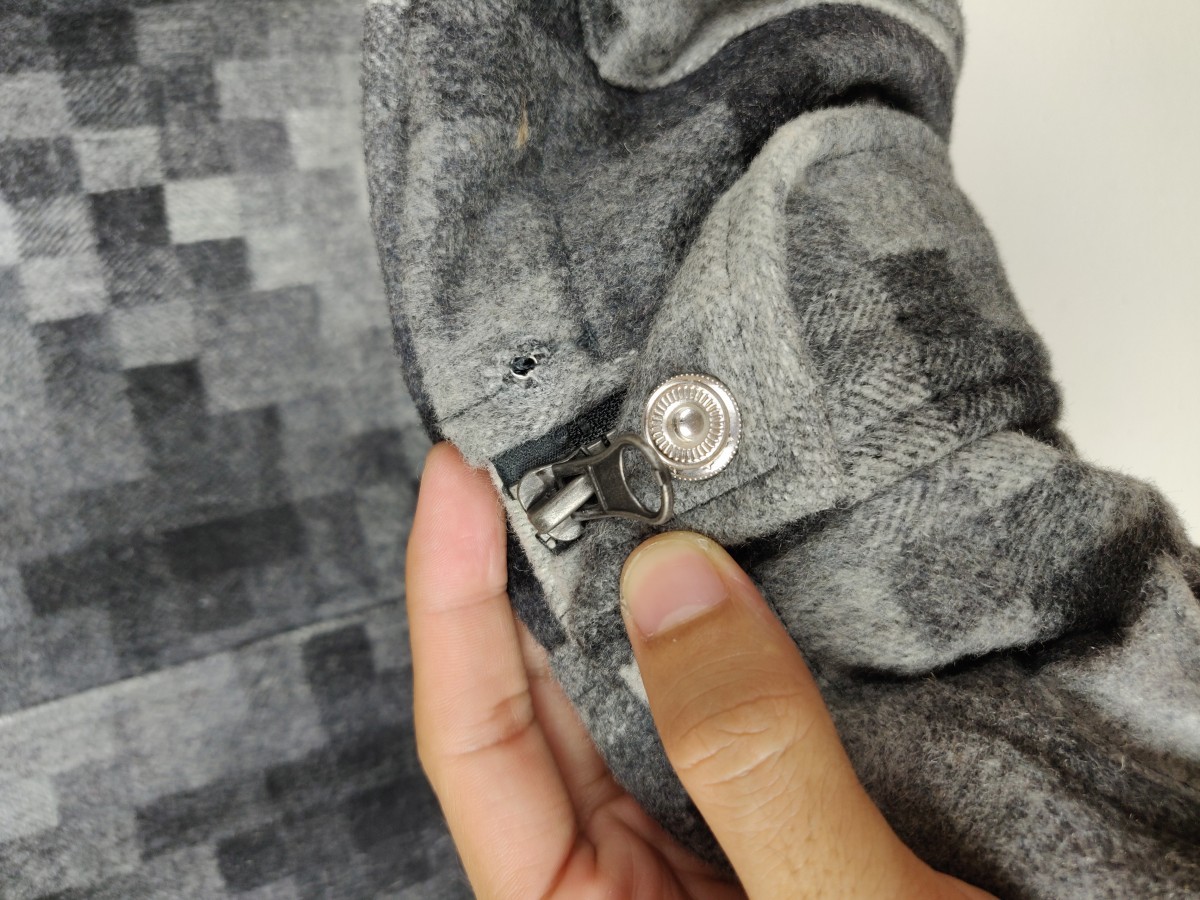 Japanese Brand -  Final Drop!  Corisco Japan Transition Check Slang Jacket - 8