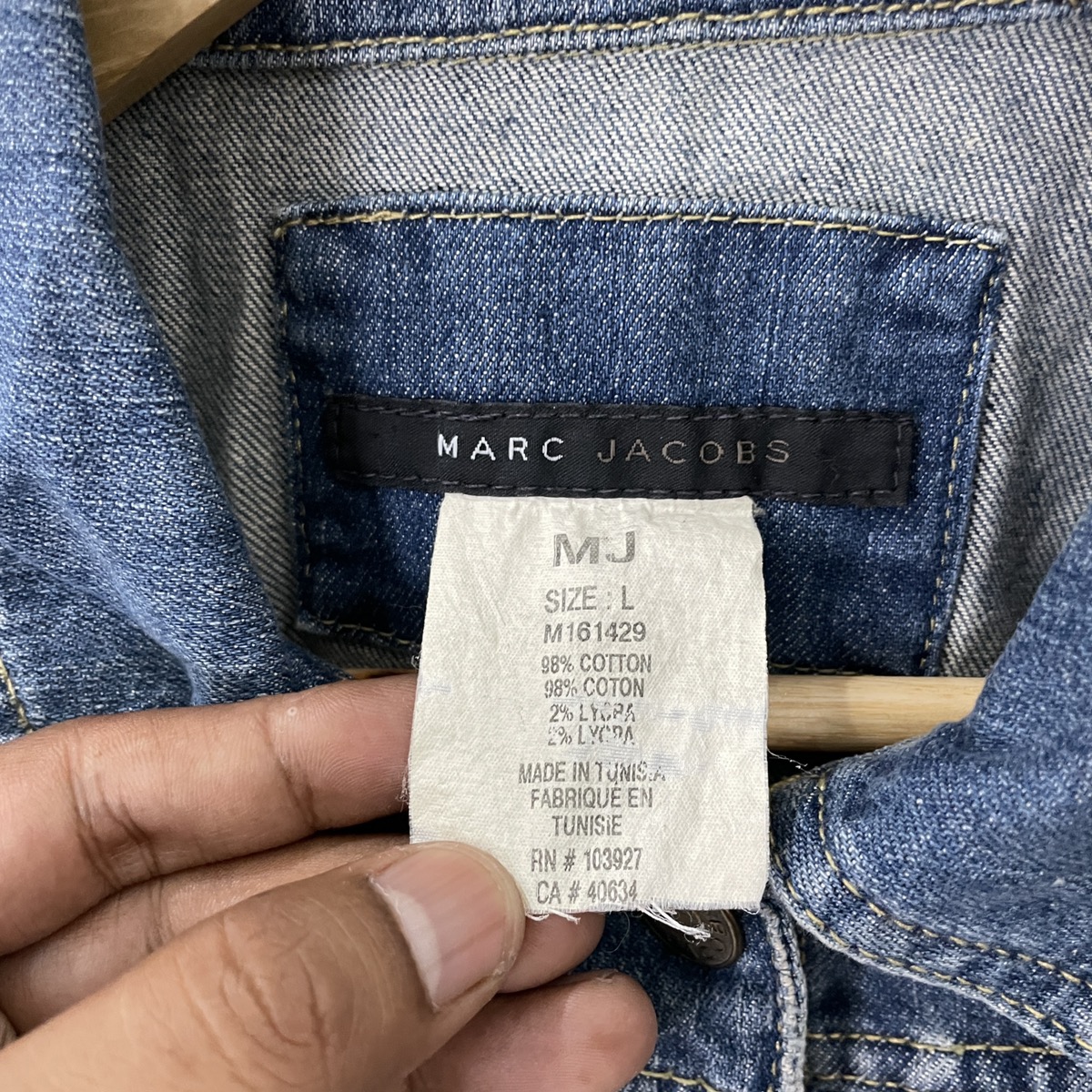 Vintage Marc Jacobs Button Ups Denim Jacket - 5