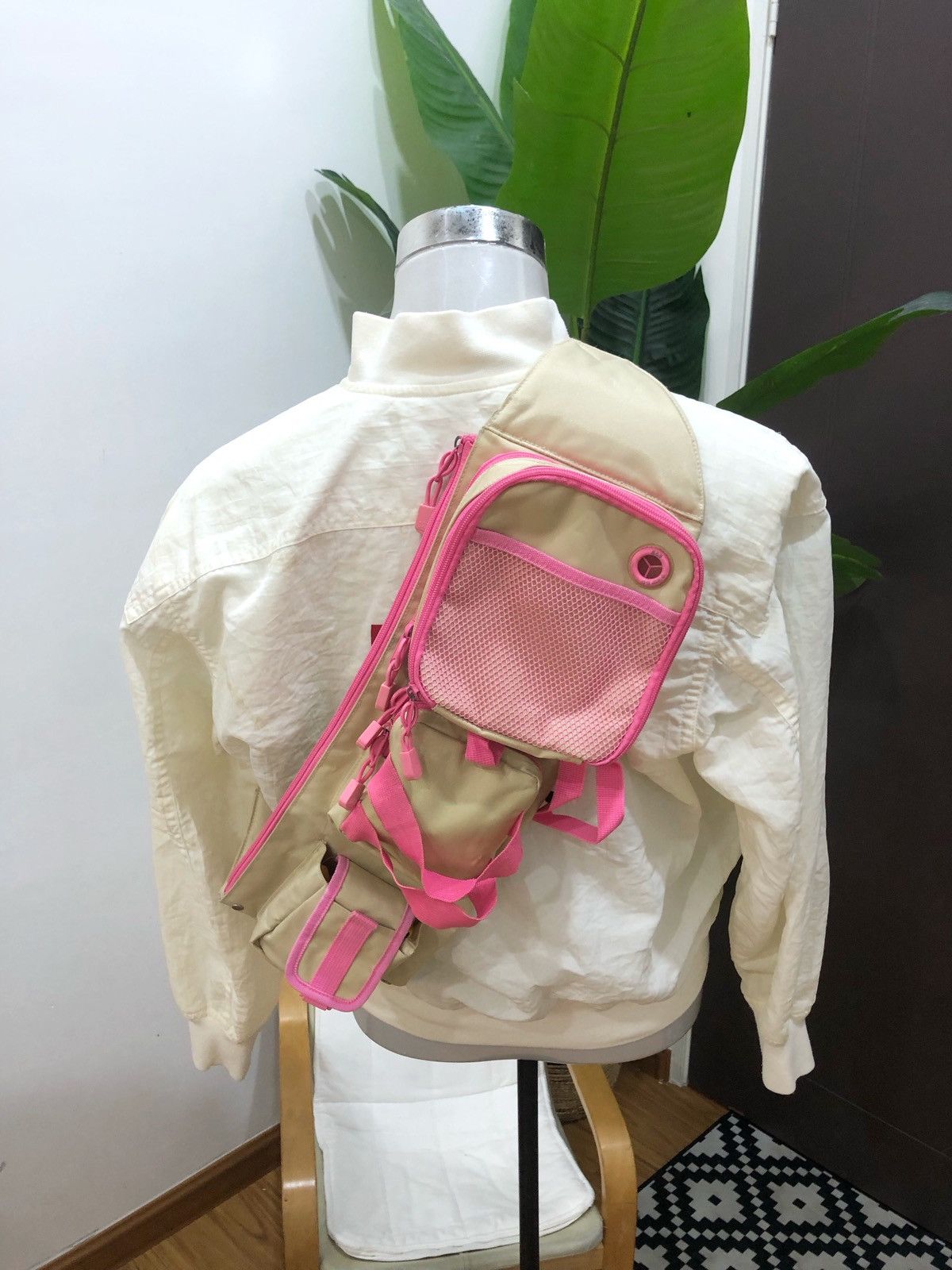 Vintage - AW2003 GAP Pink Hybrid Crossbody Bag & Sling Bag - 3