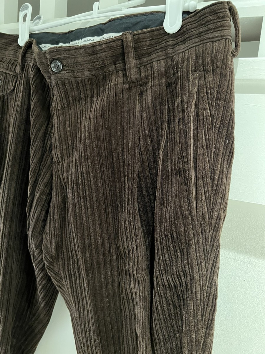 Curduroy pants -Chocolate Brown - 6