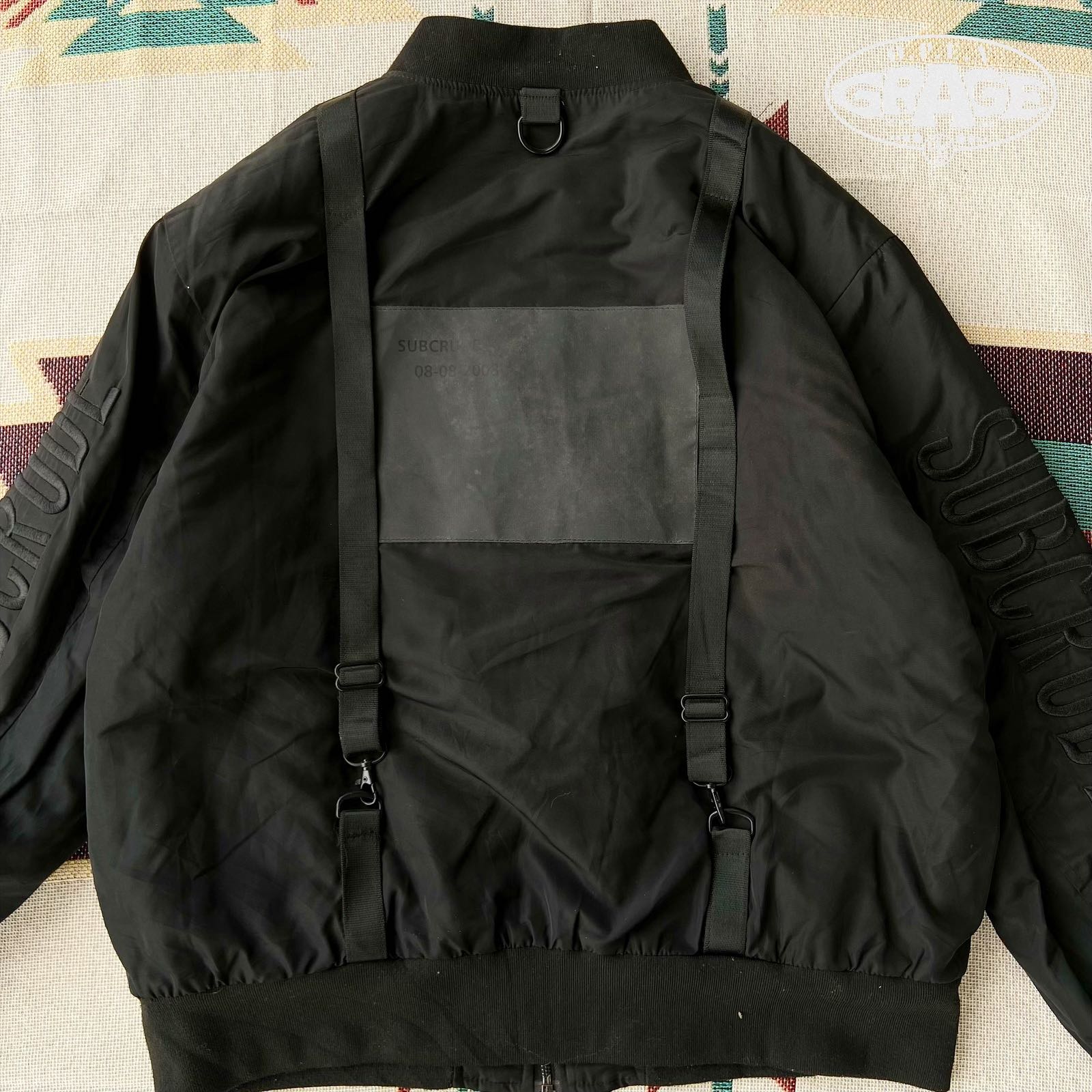 SUBCRUDE Bomber Jacket " Buckle Back" - 7