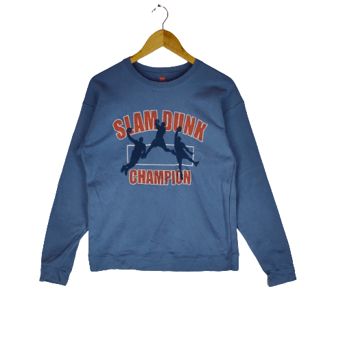 Hanes - SLAM DUNK CHAMPION Action Basketball Pullover Sweatshirt - 1