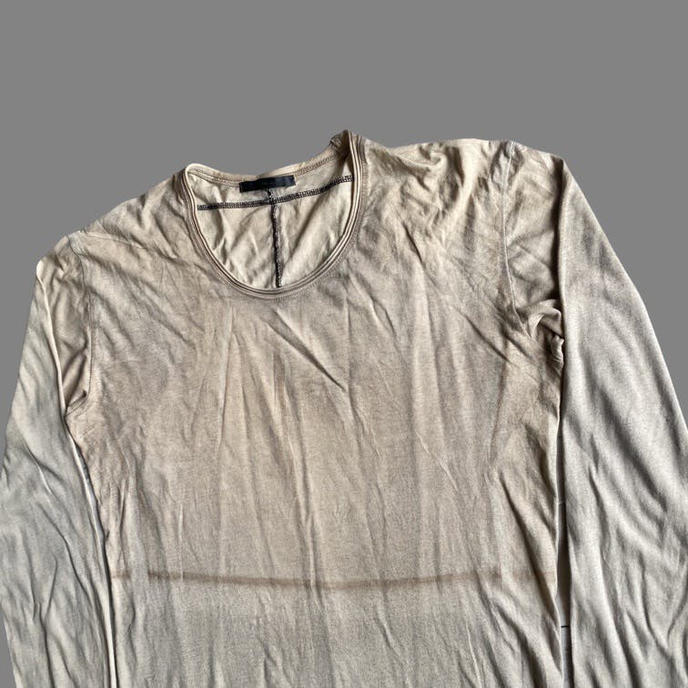 The Viridi Anne Brown Dye Long Sleeve T Shirt - 2