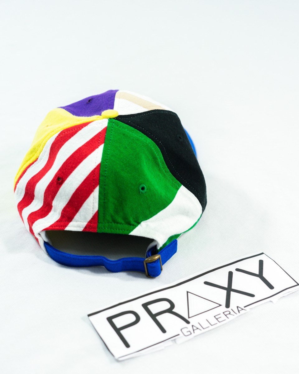 Rugby Practice Jersey 6-Panel Patchwork Hat - 3
