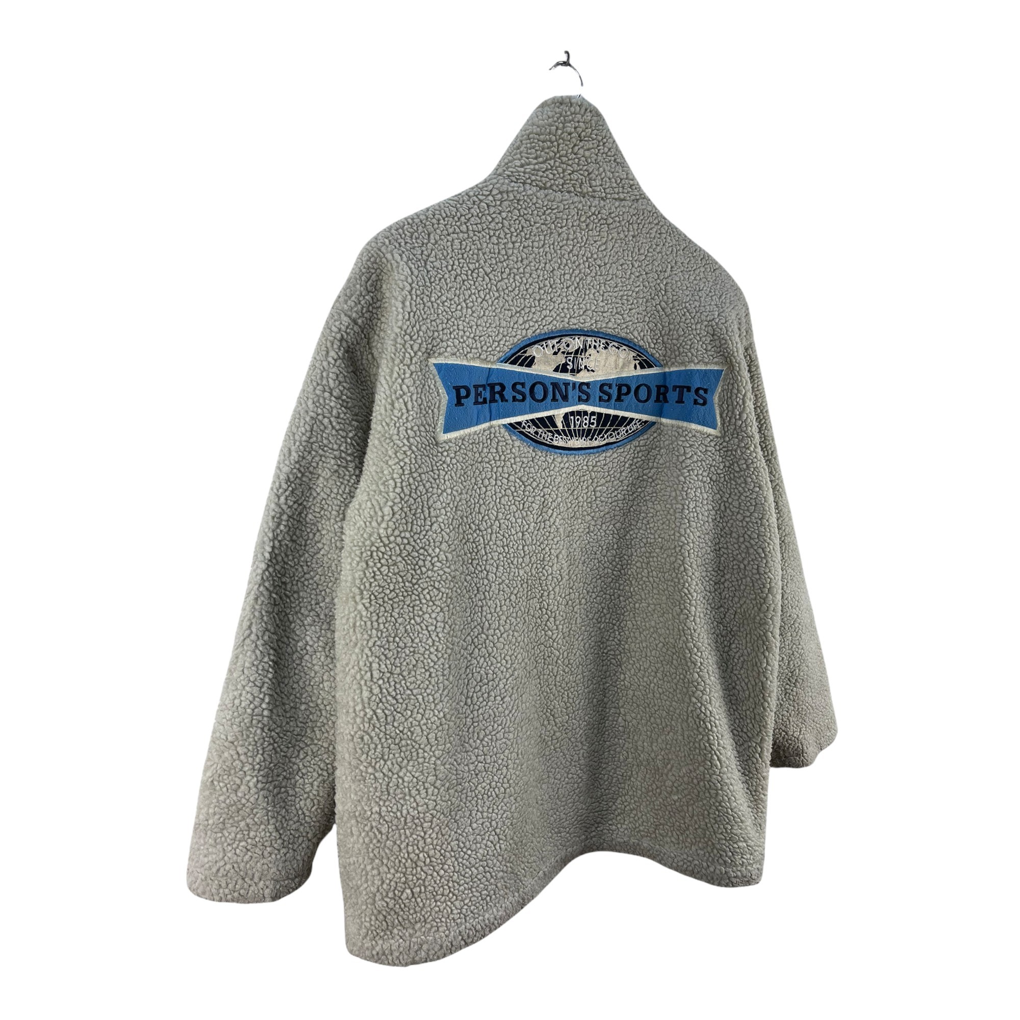 Person's - Vintage Persons Sports Fleece Jacket - 6