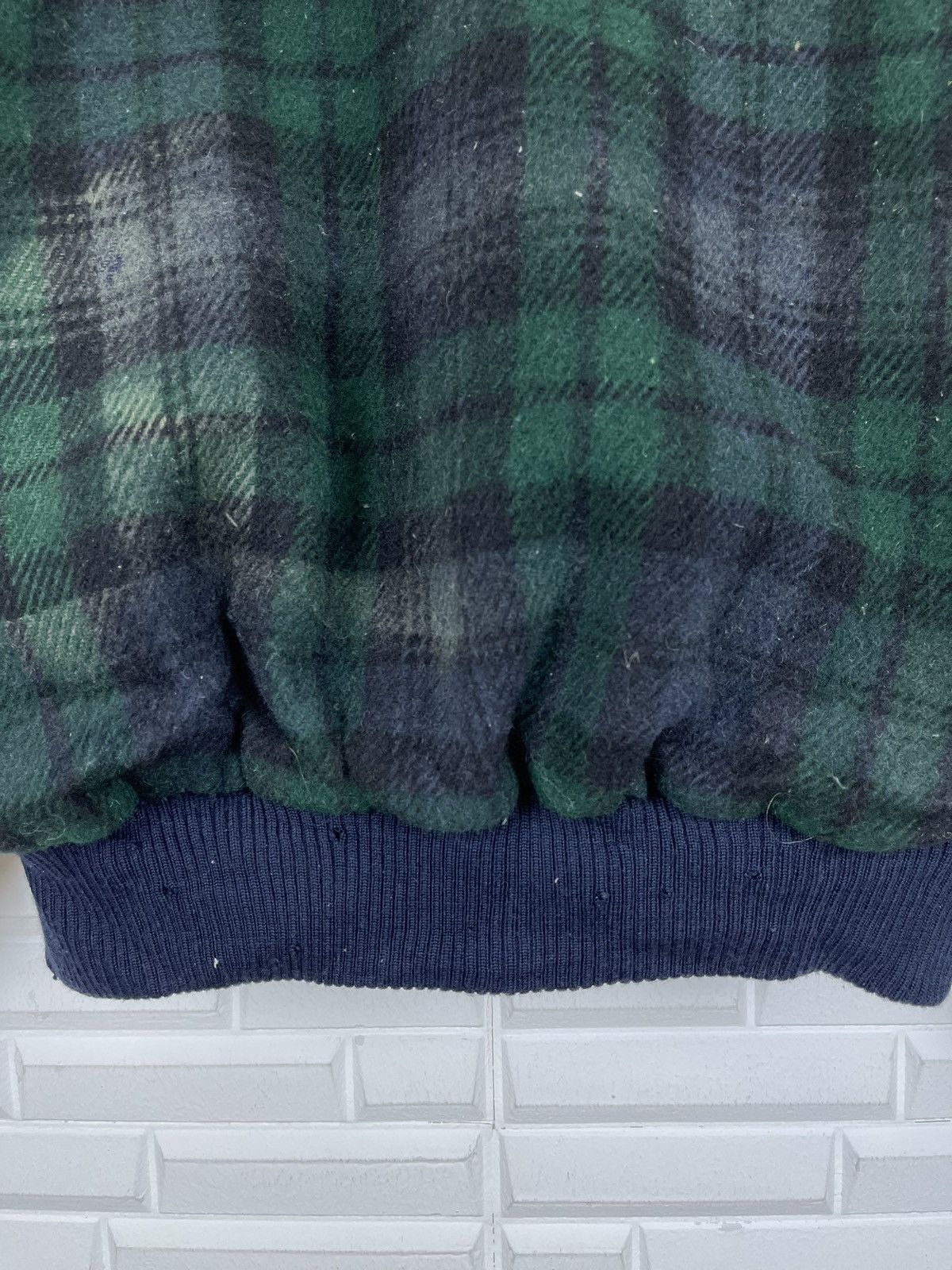 Vintage RALPH LAUREN POLO GLEN PLAID WOOL VARSITY - 4