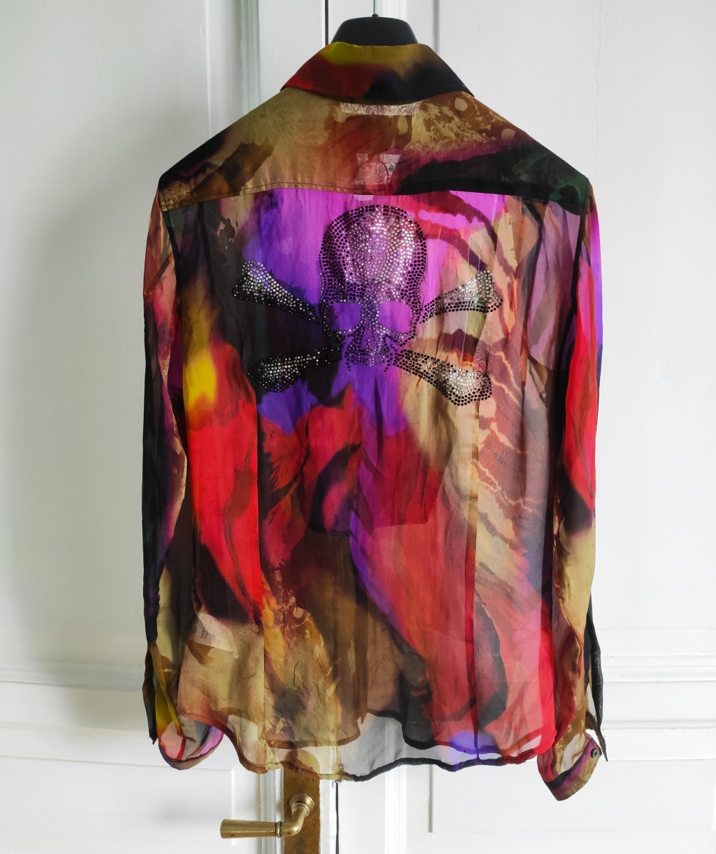 NWT! Silk shirt from SS08.Like Yohji Yamamoto - 4