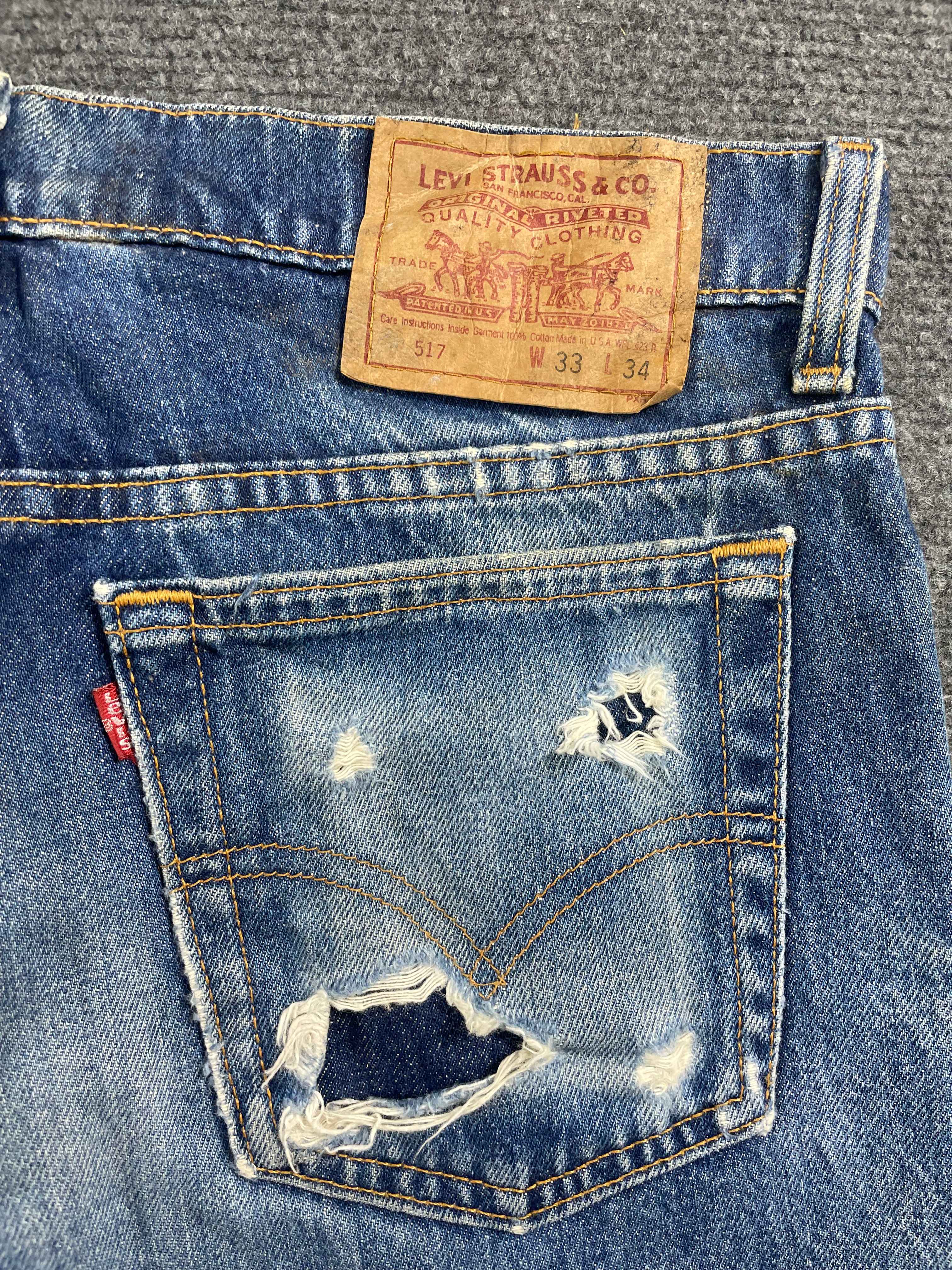 Vintage - Vintage 90s Levis 517 Flared Bootcut Jeans