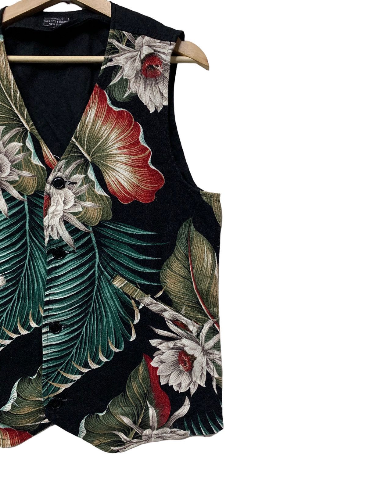 🔥FLORAL SCHOTT BROSS VEST - 3