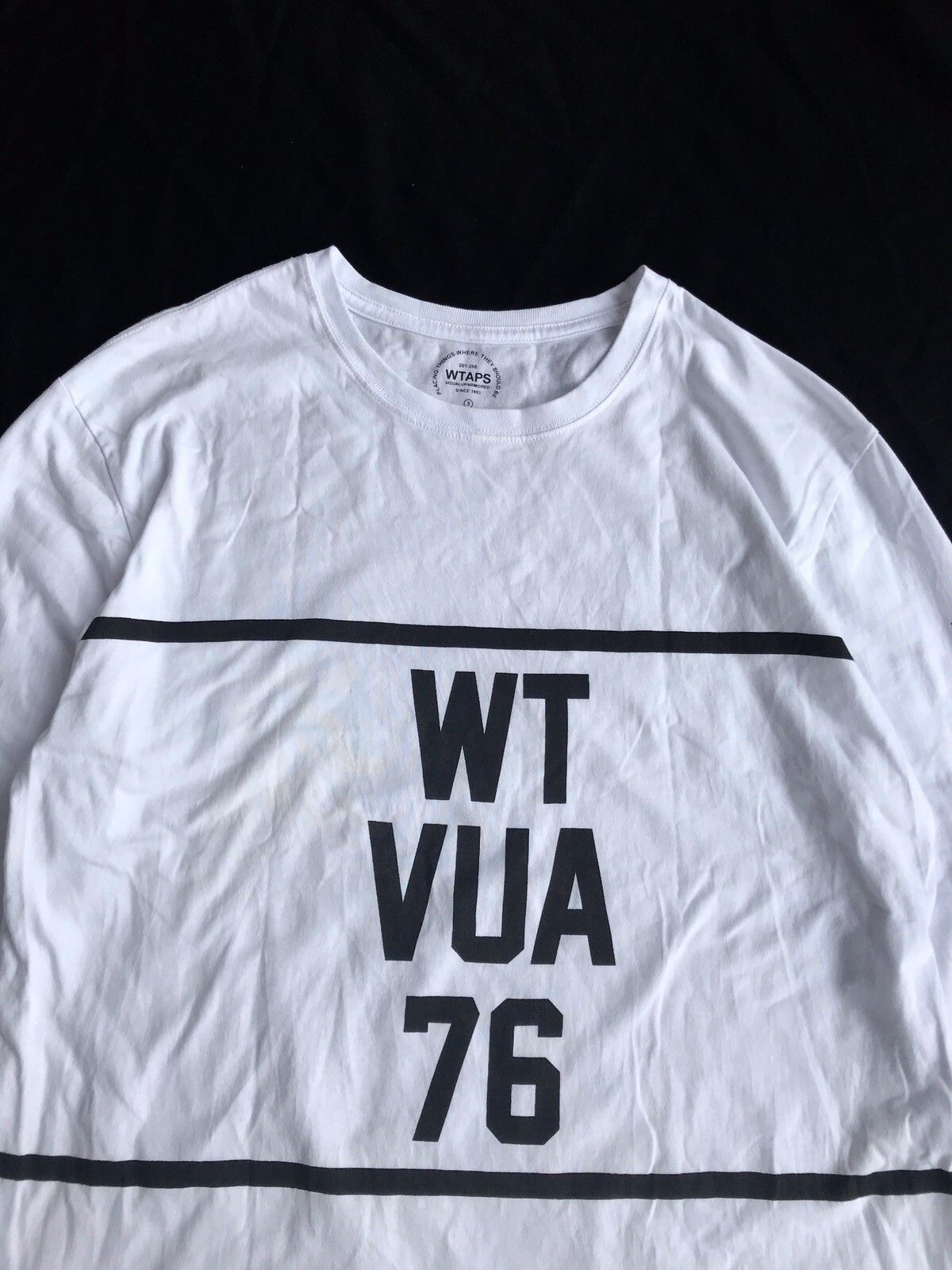 Wtaps WTVUA76 Long Sleeve Tshirt Made in Japan - 2
