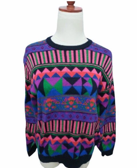 YSL Yves Saint Laurent Multicolour Knitt Sweater - 4