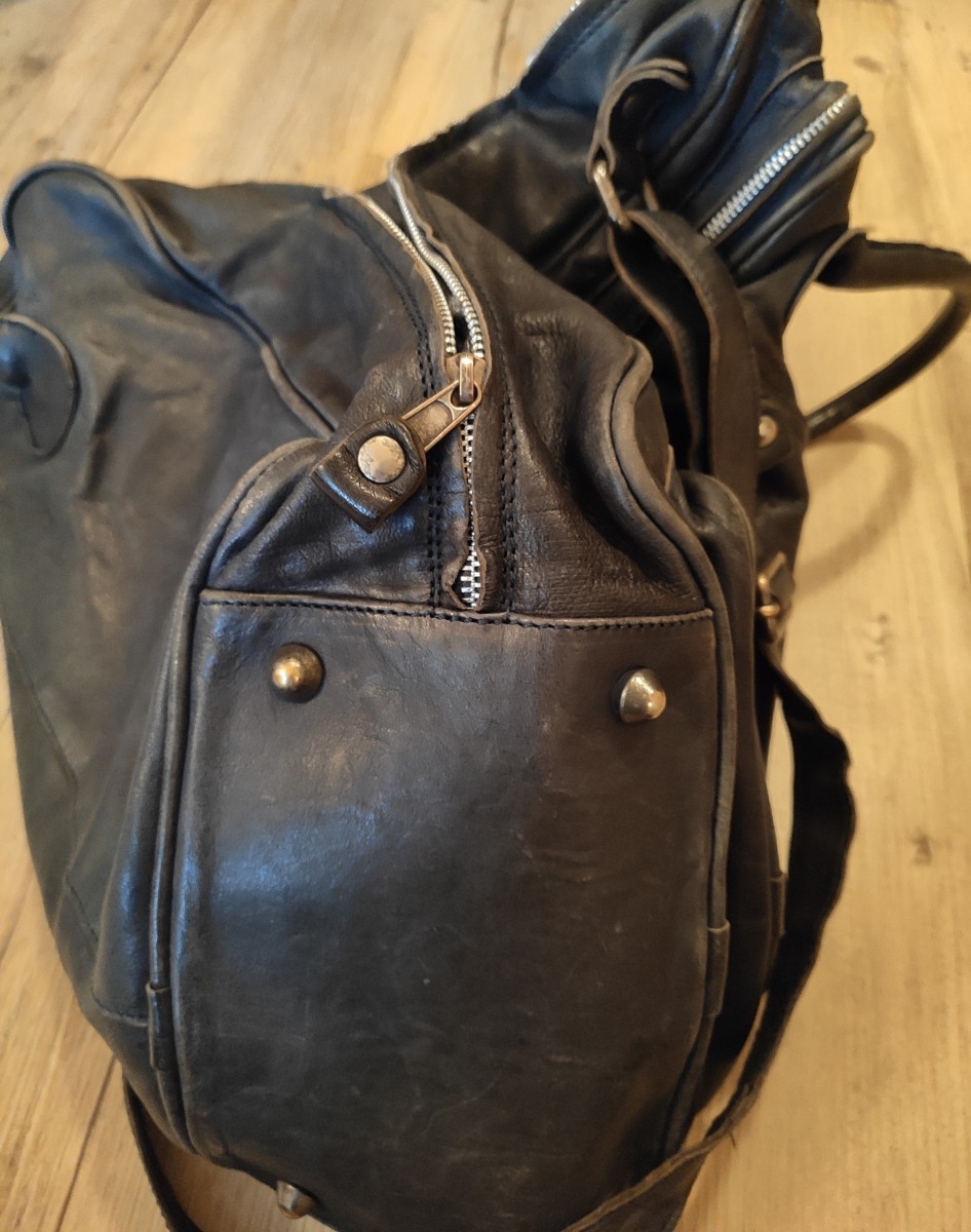 CORSIA messenger leather bag.Like Visvim or Masnada - 4