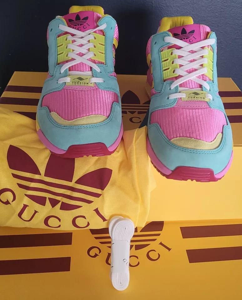 GUCCI x ADIDAS ZX 8000 "PINK STRATA" WOMEN - 4