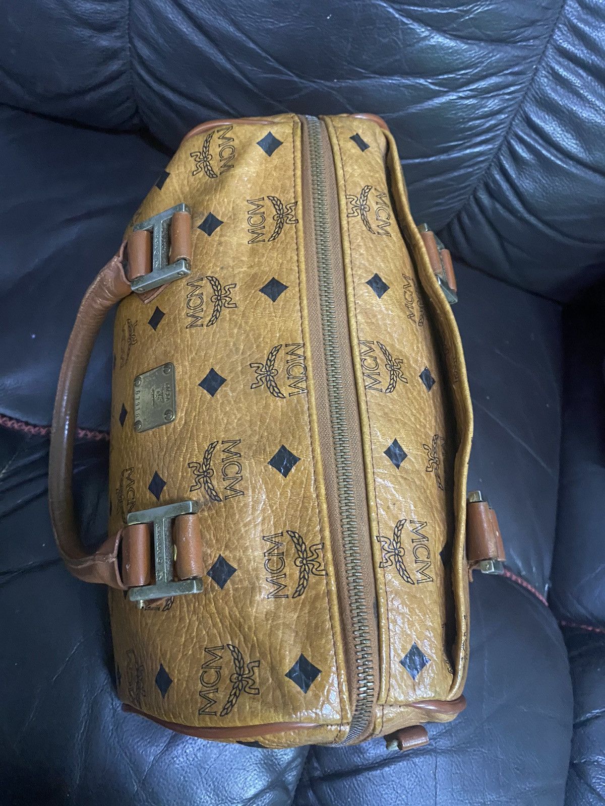 Authentic Vintage MCM Speedy 30 Handbag - 15