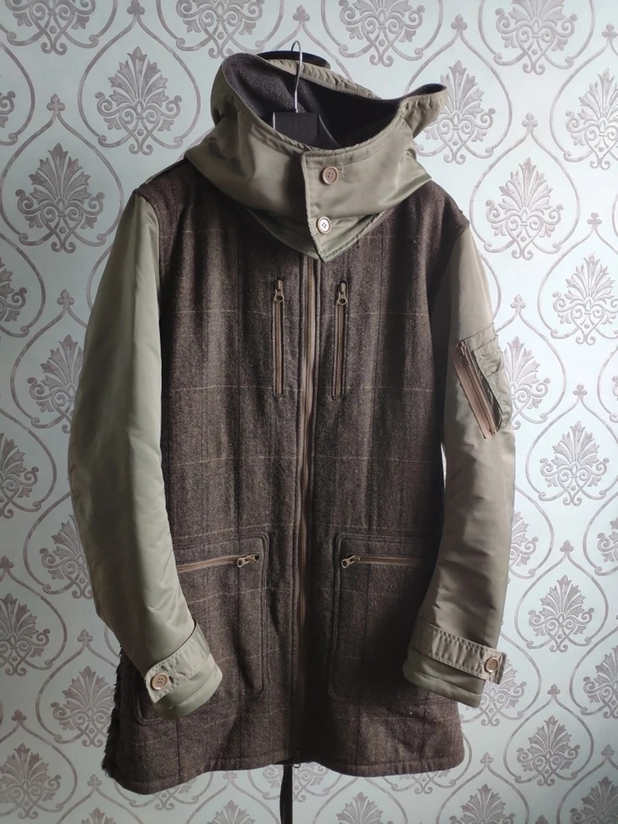 Share Spirit Homme - Wool, nylon and fleece parka.Like Undercover or Visvim - 3
