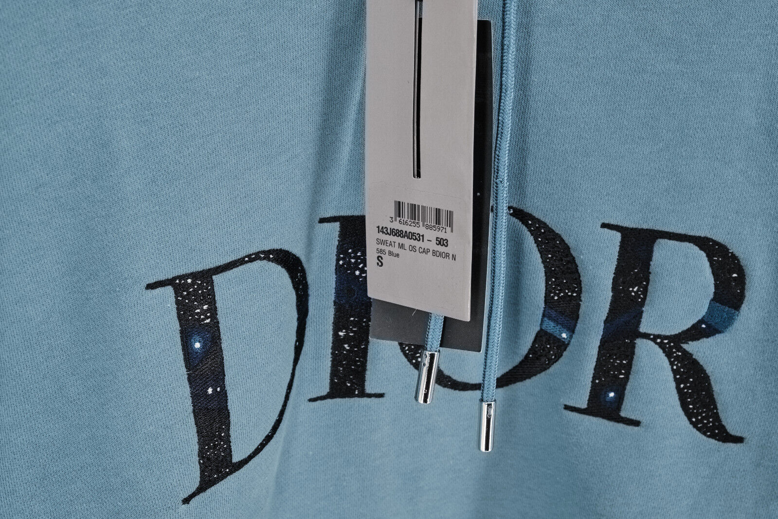 Brand New Dior x Peter Doig Hooded Drawstring Sweater with Embroidery Logo S - 7