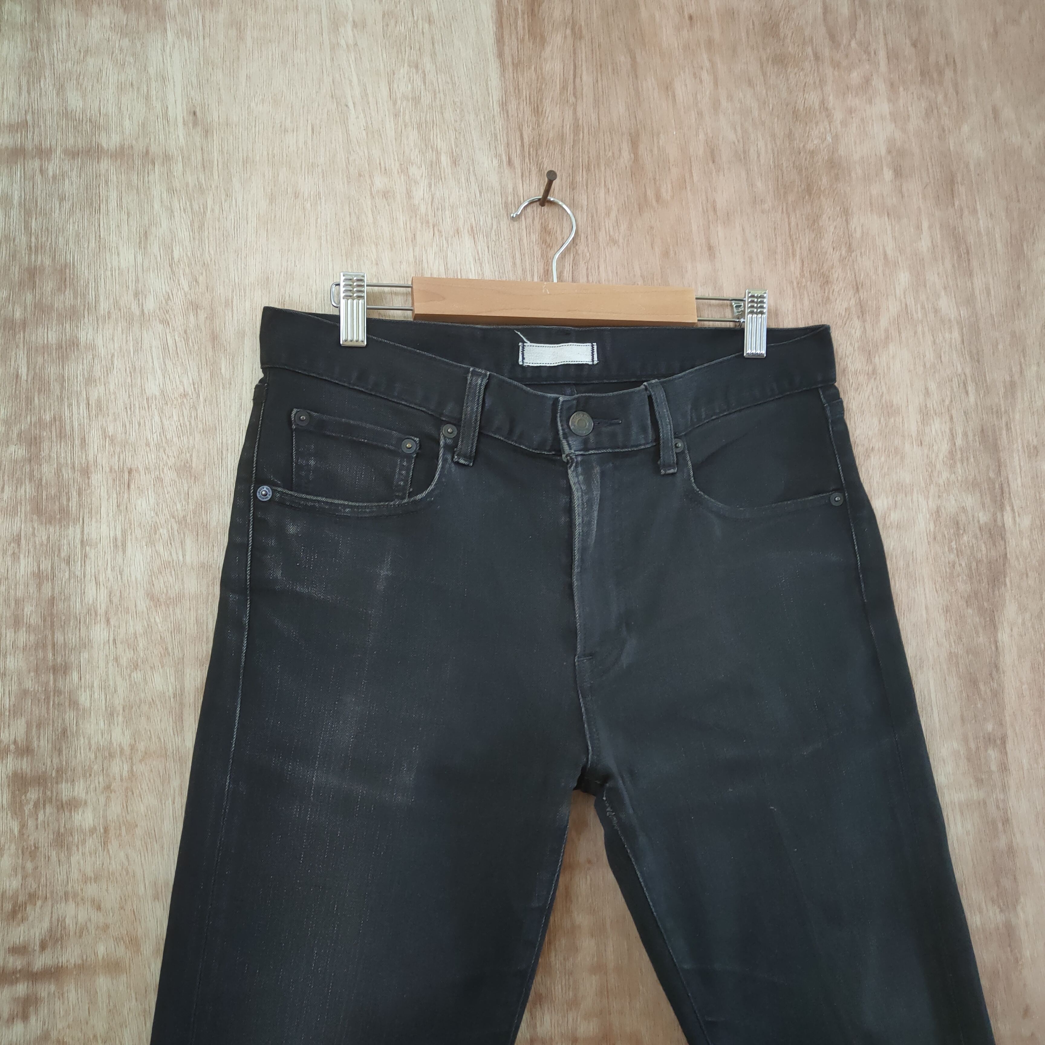 Japanese Brand - JAPANESE BRAND BLACK JEANS DENIM PANTS - 4