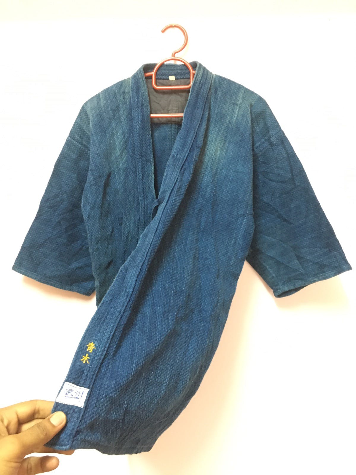 Kapital kauntry style stone wash distressed kimono - 8