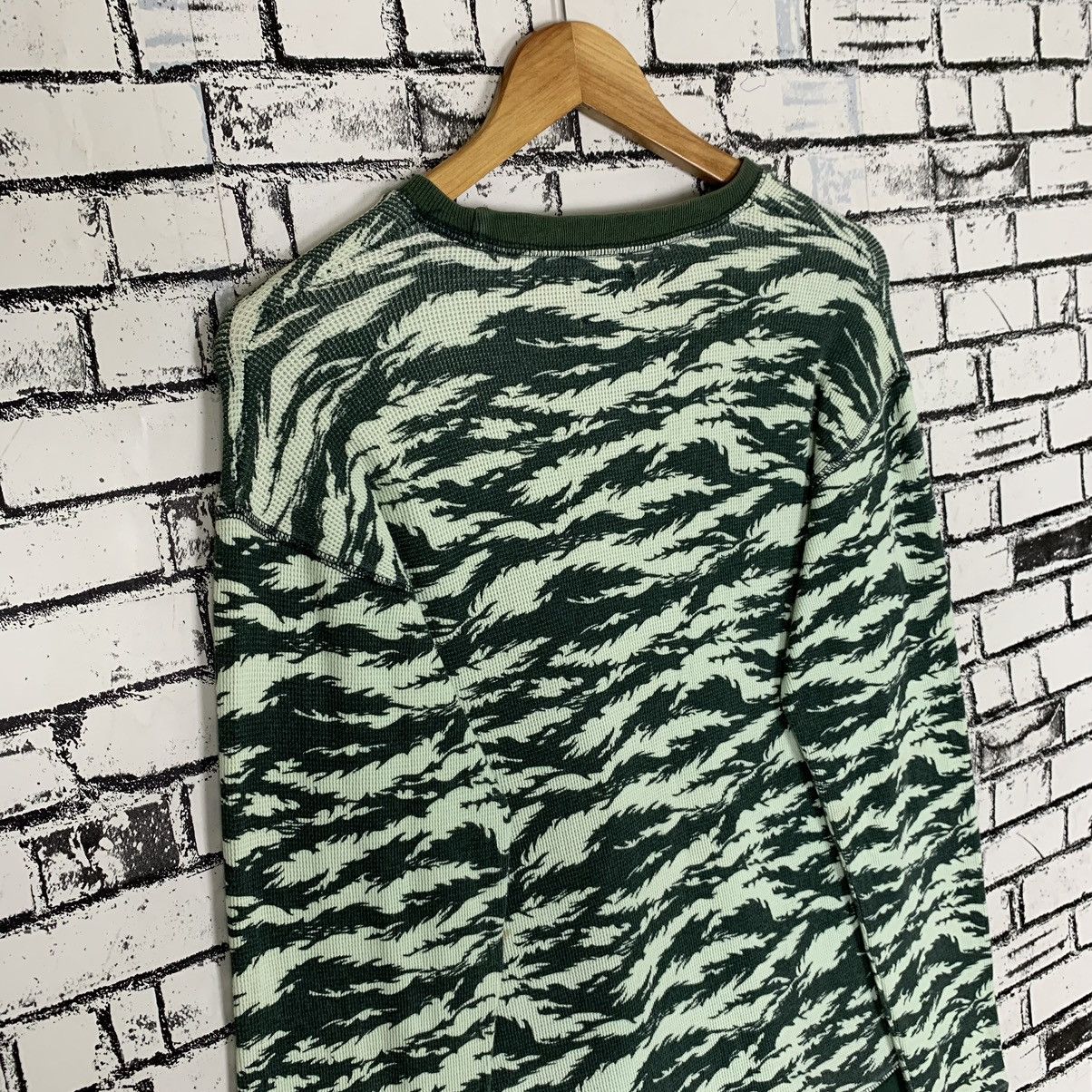 Authentic Stussy Camouflage Longsleeve - 9