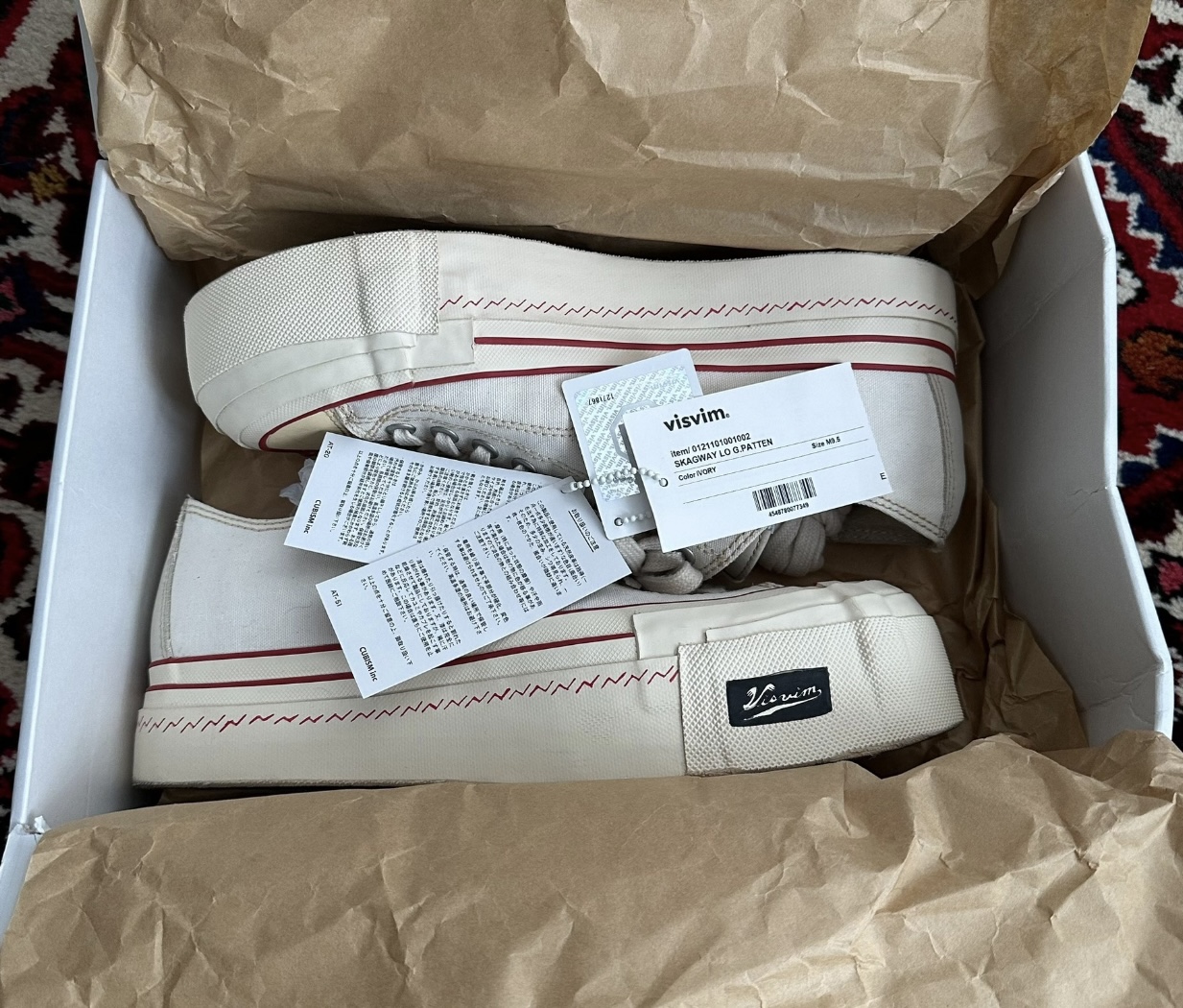 visvim 21ss skagway canvas shoes - 1