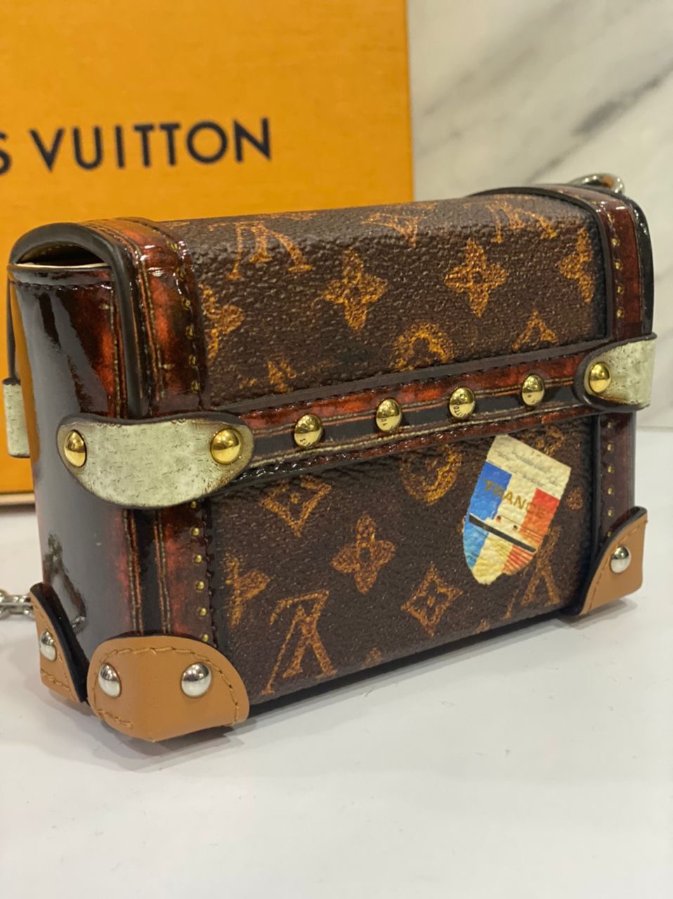 Authentic LOUIS VUITTON Essential Trunk - 8