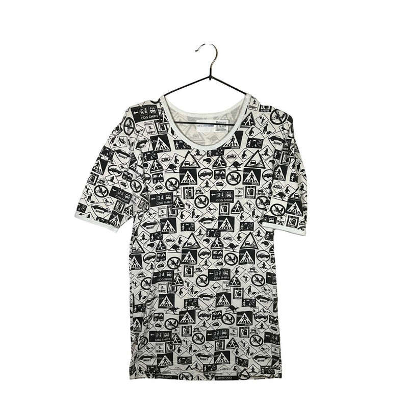 comme des garcons shirt road signs tee - 1