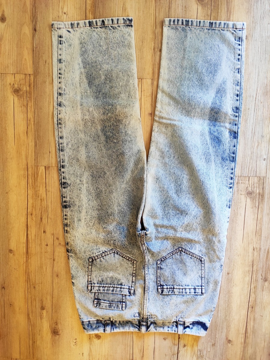 Denis Simachev - NEW Wide boiled jeans.Like Vetements or Balenciaga - 3