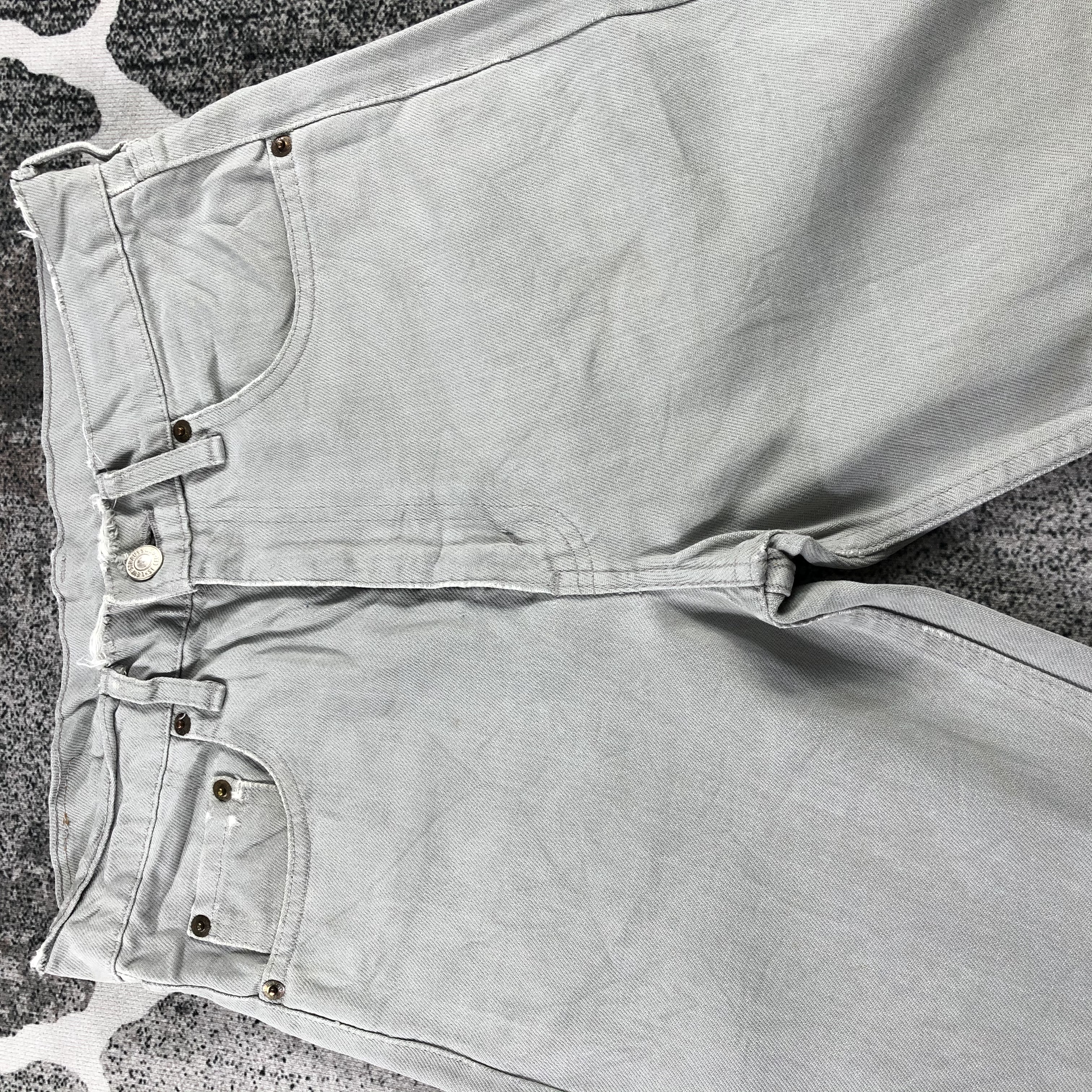 Vintage - Vintage Levis 509 Jeans Grey Denim KJ1271 - 3