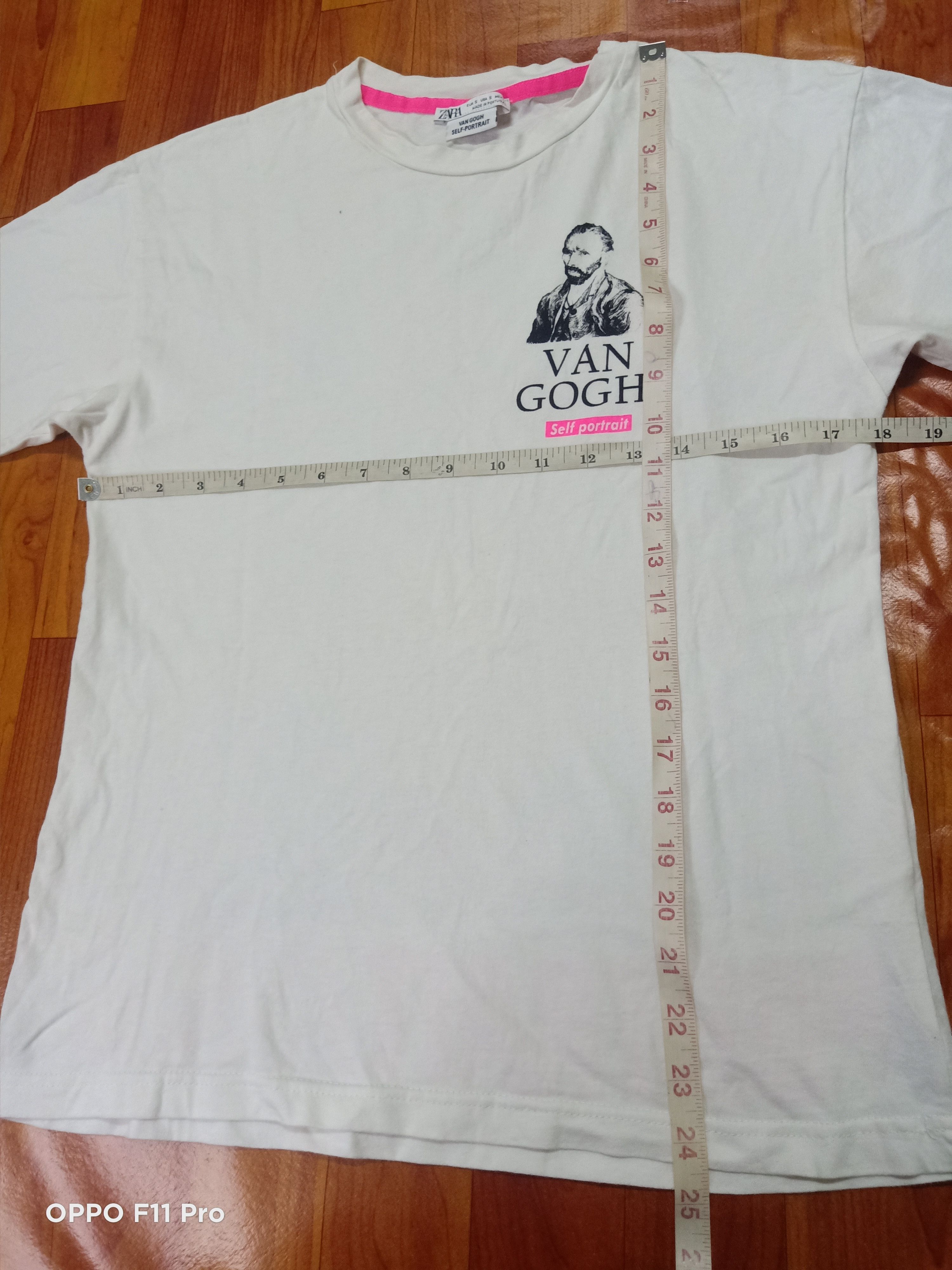 Zara - Van Gogh portrait backhit tee - 5