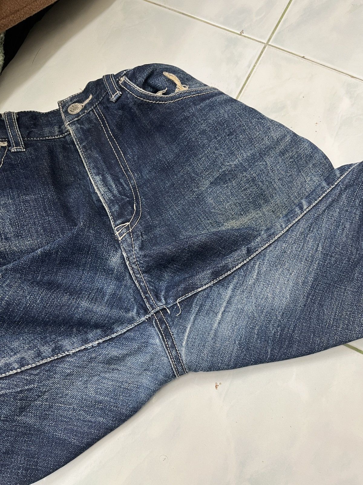 Vintage - 🔥🔥🔥ARCHIVE QUENCH JAPAN BLUE INDIGO DENIM - 21