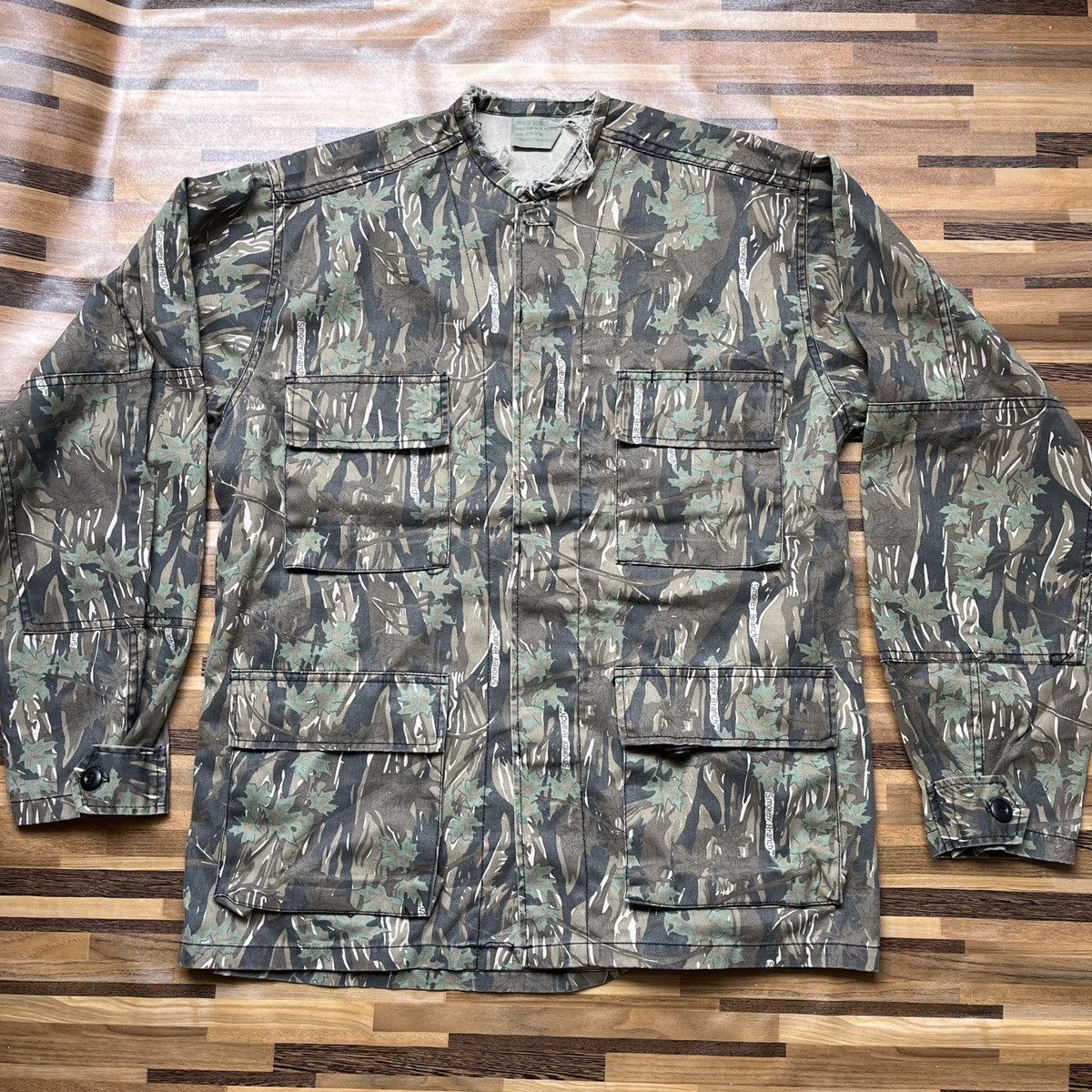 Vintage - Rothco Tactical Camouflage Jacket Smokey Branch - 18