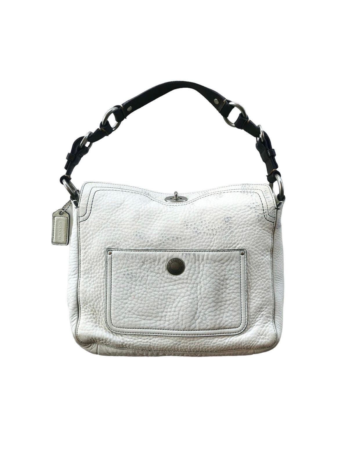 Coach Full Grain Leather Handle Bag - 1