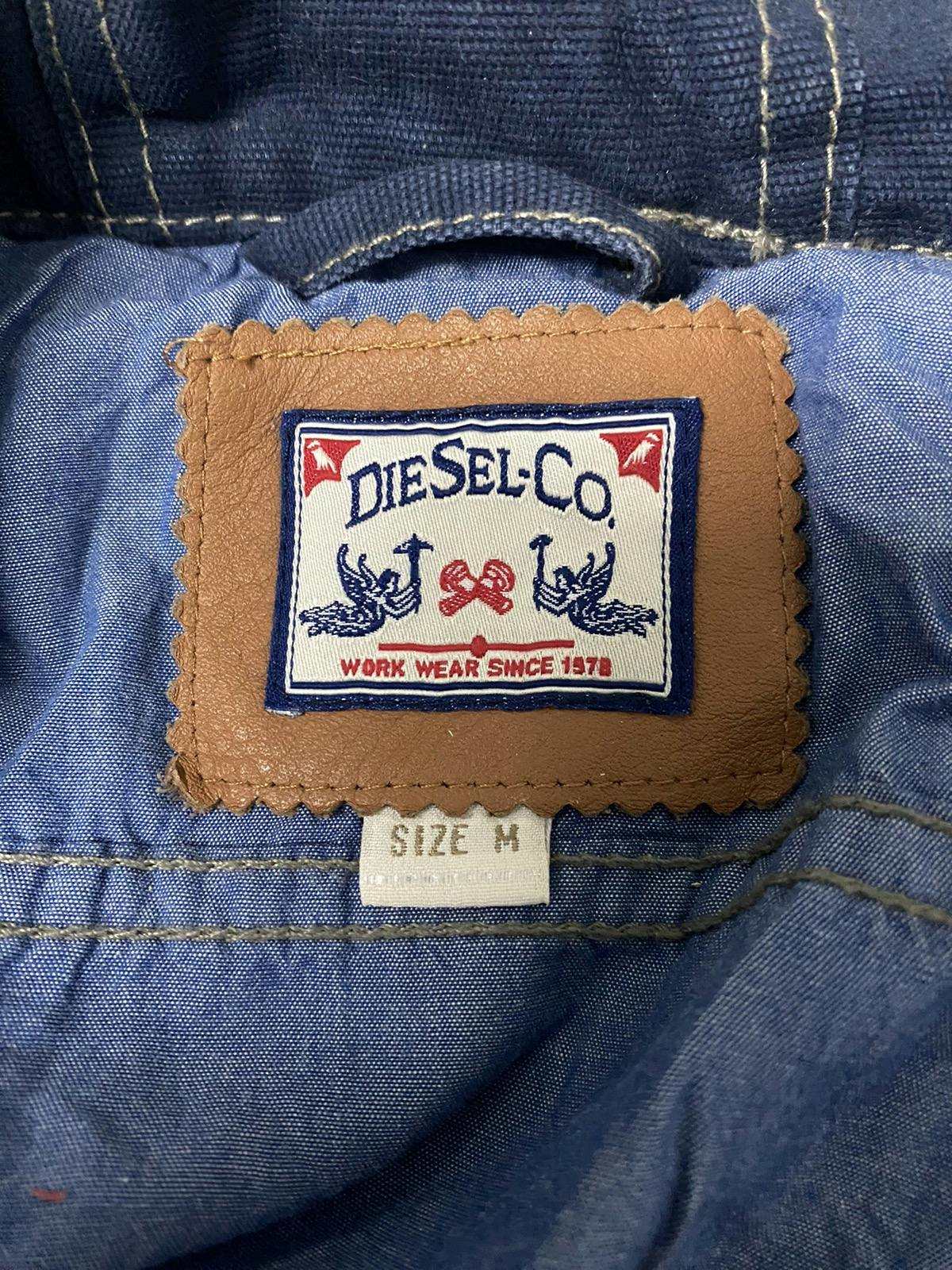 Vintage DIESEL Jacket Trucker 90s A8344 - 7