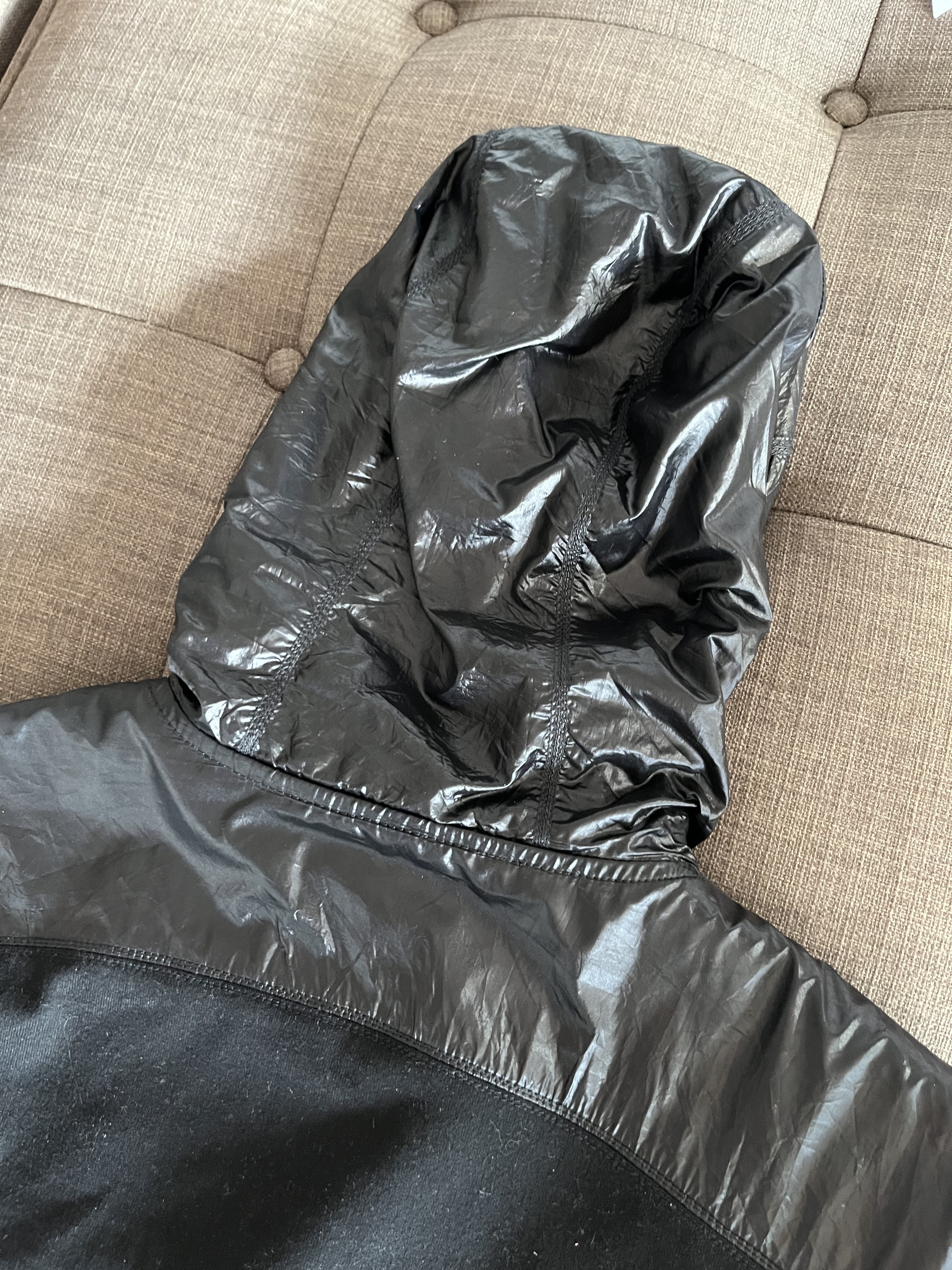 Mainline Hooded Jacket (lamb/nylon/cotton) - 15