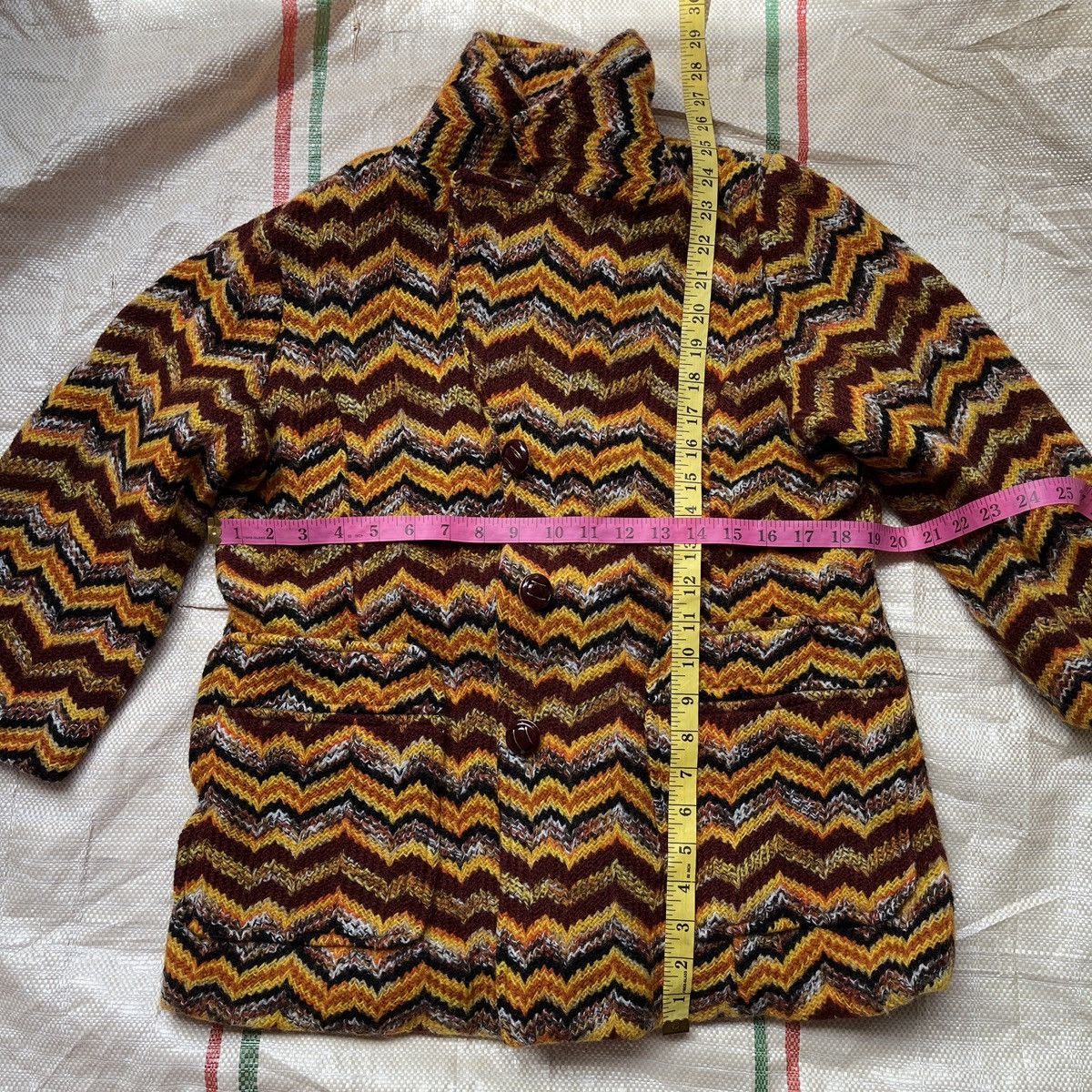 Vintage Pret & Porter Knit Inspired By Coogi Sweater Japan - 4