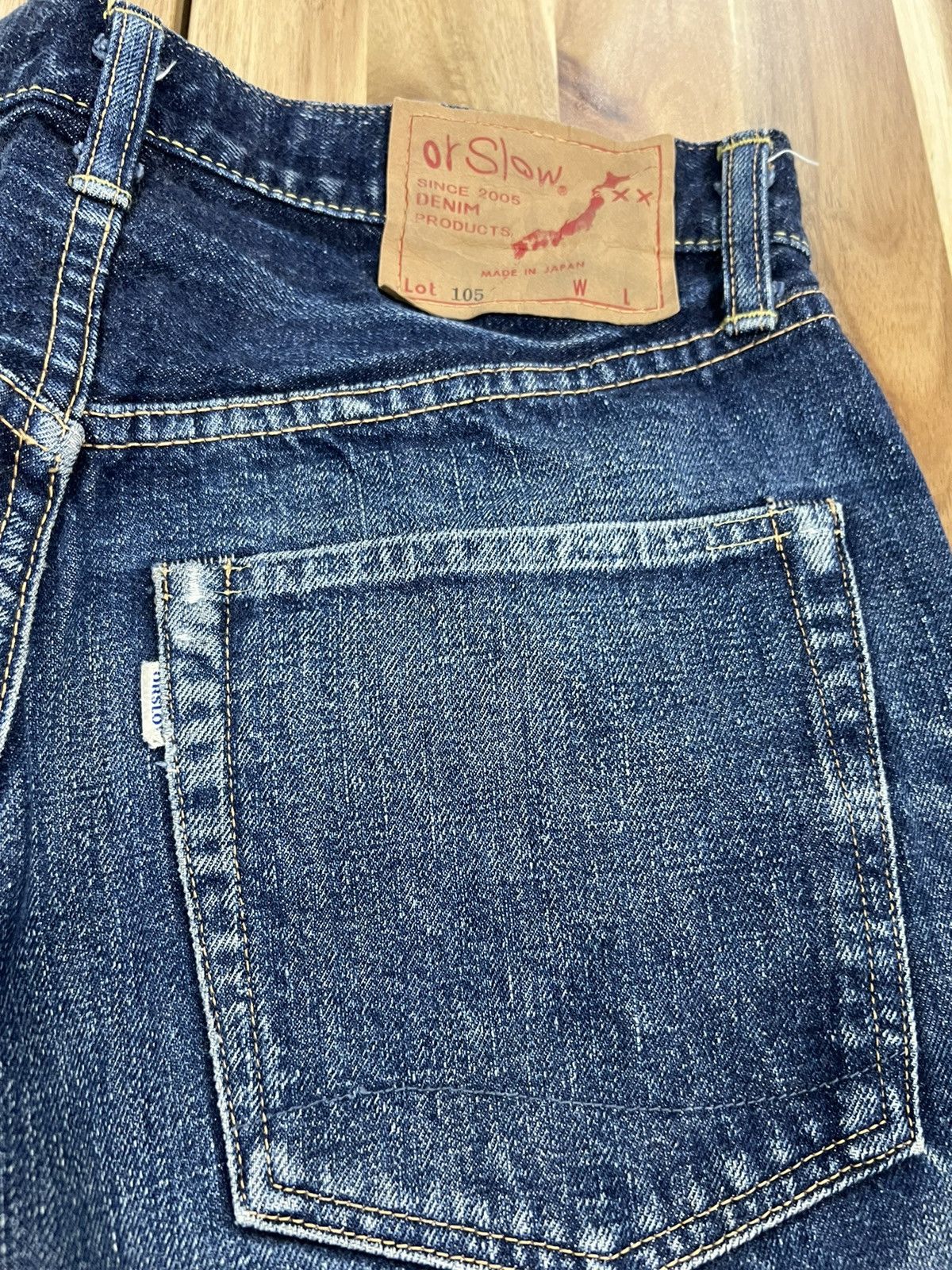 Orslow Lot 105 Selvedge Denim Jeans - 12