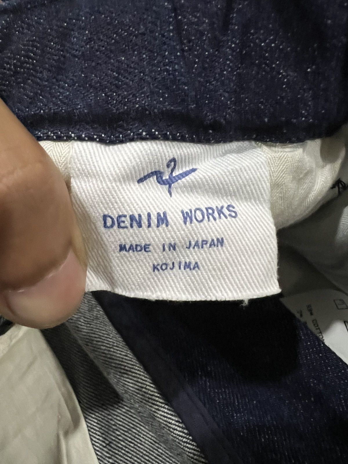 Kojima Genes 🇯🇵 Denim Works Indigo 11oz Drawstring Easy Pants - 7