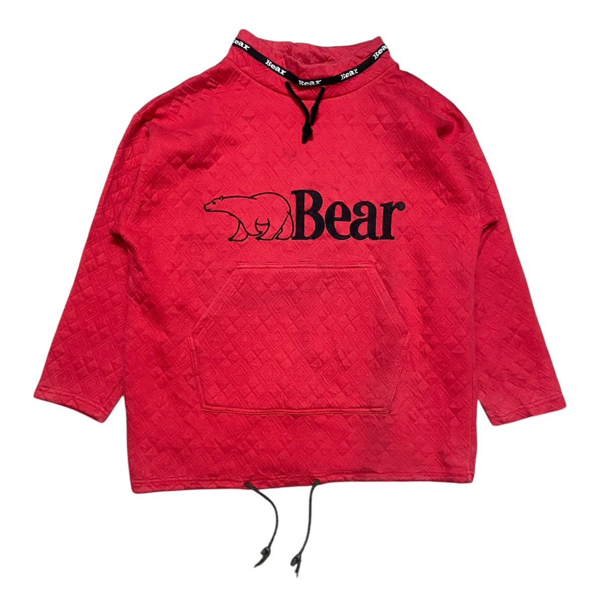 Vintage 90s Bear Surf Pullover Sweatshirt - 1