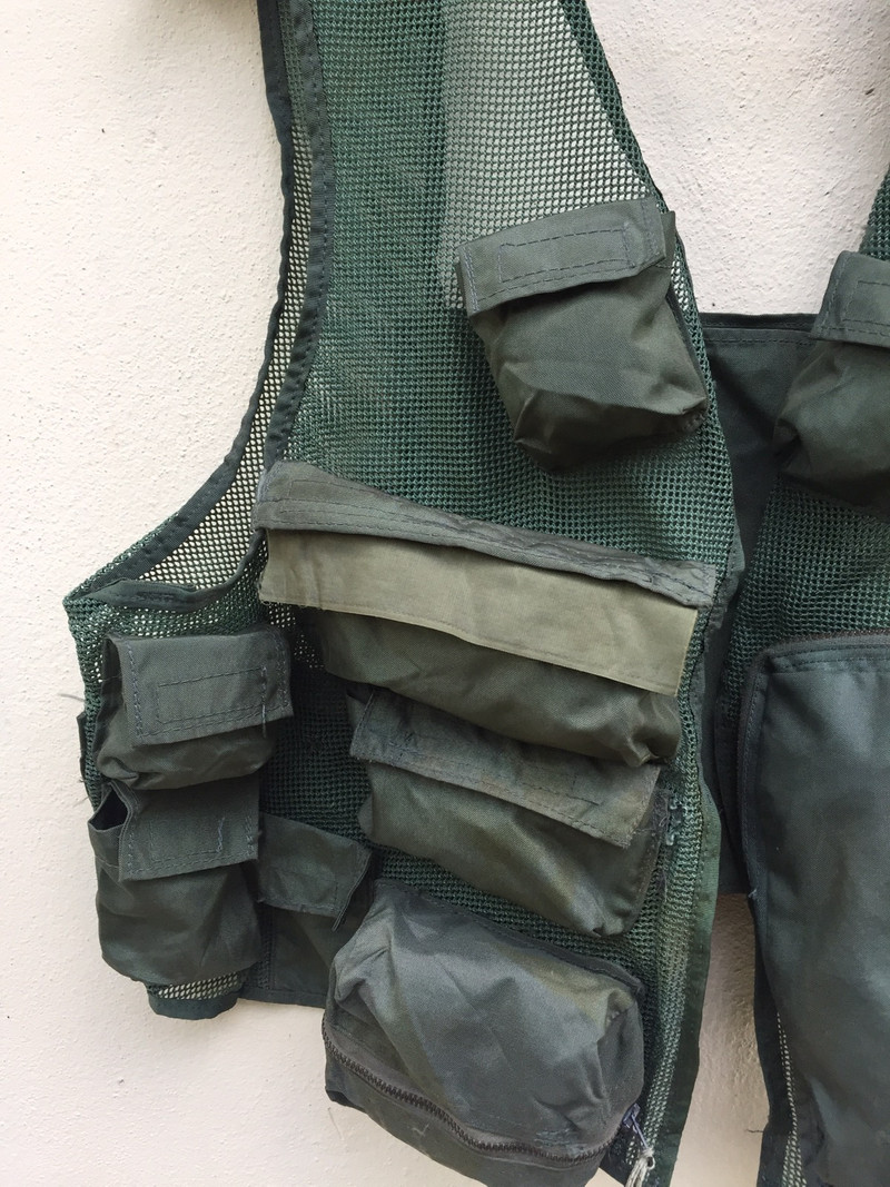 Other Designers Vintage - True 80s military tactical vest mesh