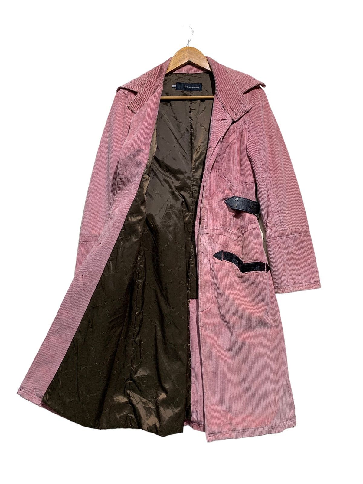 🔥DSQUARED2 CORDUROY TRENCH COATS - 4