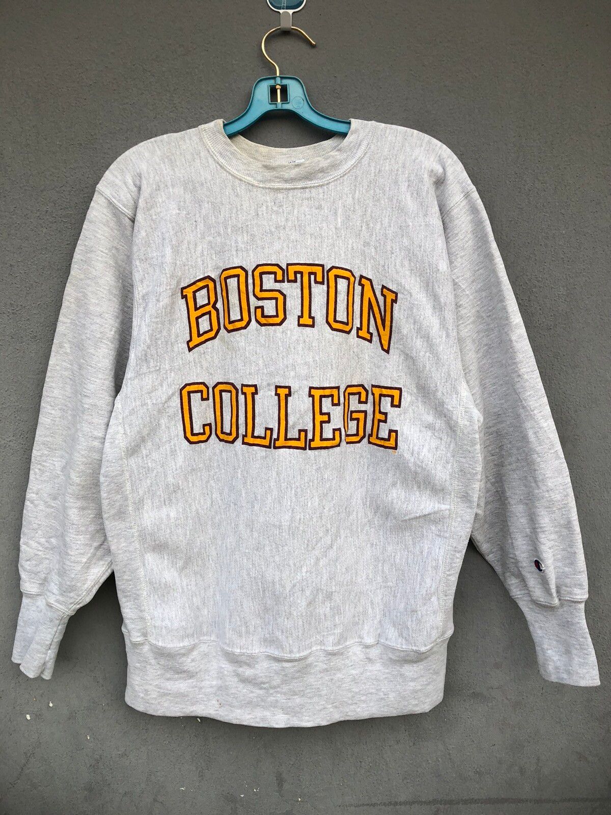 Vintage Champion Reverse Weave BOSTON COLLEGE Sweatshirt - 1
